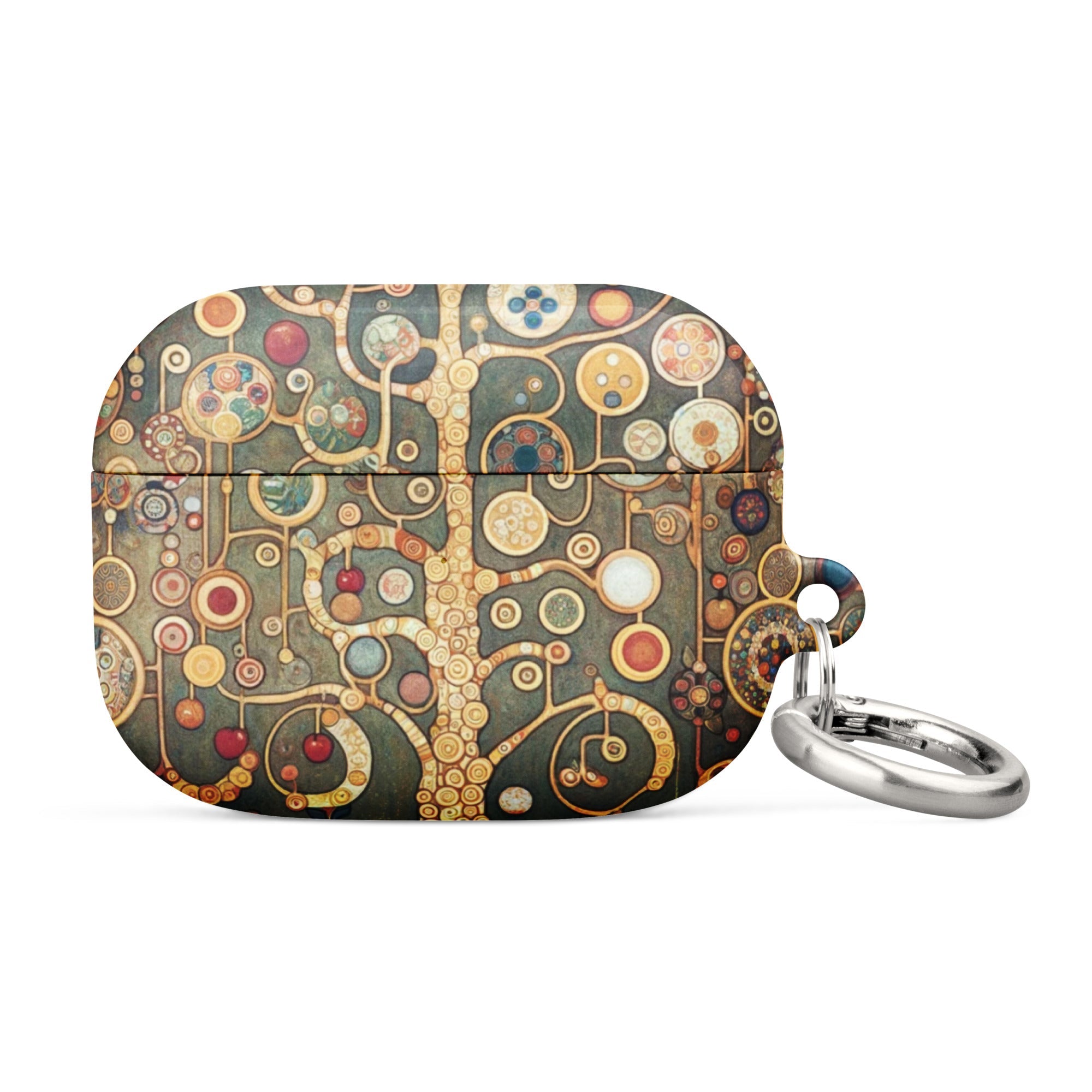 Gustav Klimt „Apfelbaum I“ Berühmtes Gemälde AirPods®-Hülle | Premium-Kunsthülle für AirPods®