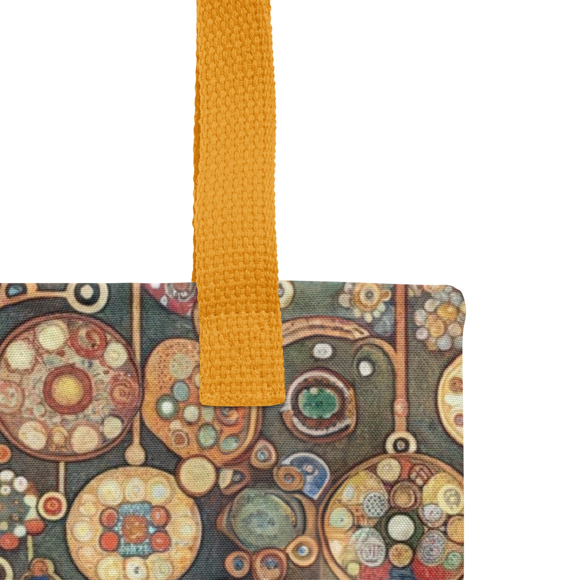 Gustav Klimt 'Appelboom' Beroemde Schilderij Totebag | Allover print kunst draagtas