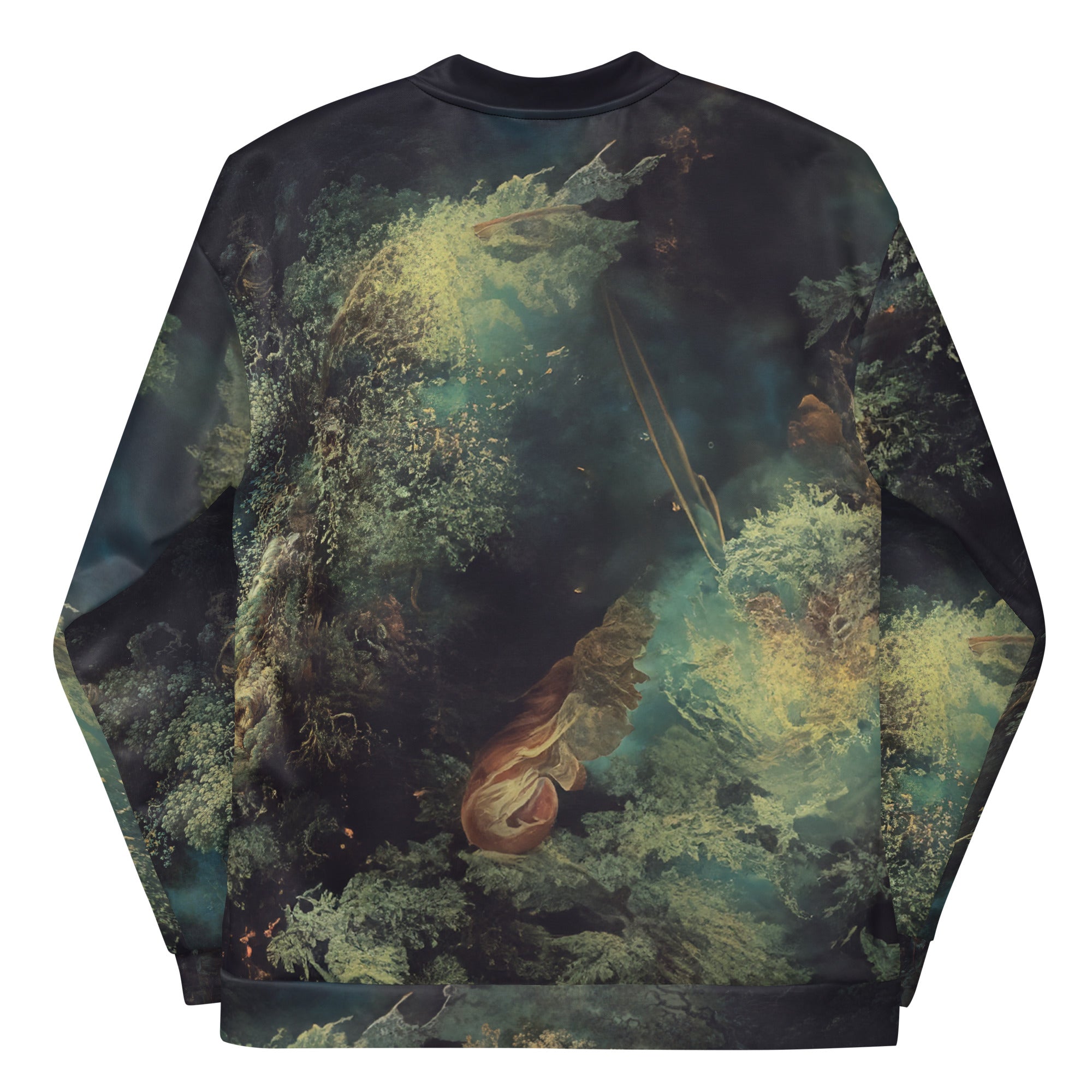 Jean-Honoré Fragonard 'The Swing' Beroemd schilderij Bomberjack | Allover print unisex kunstbommenwerperjack