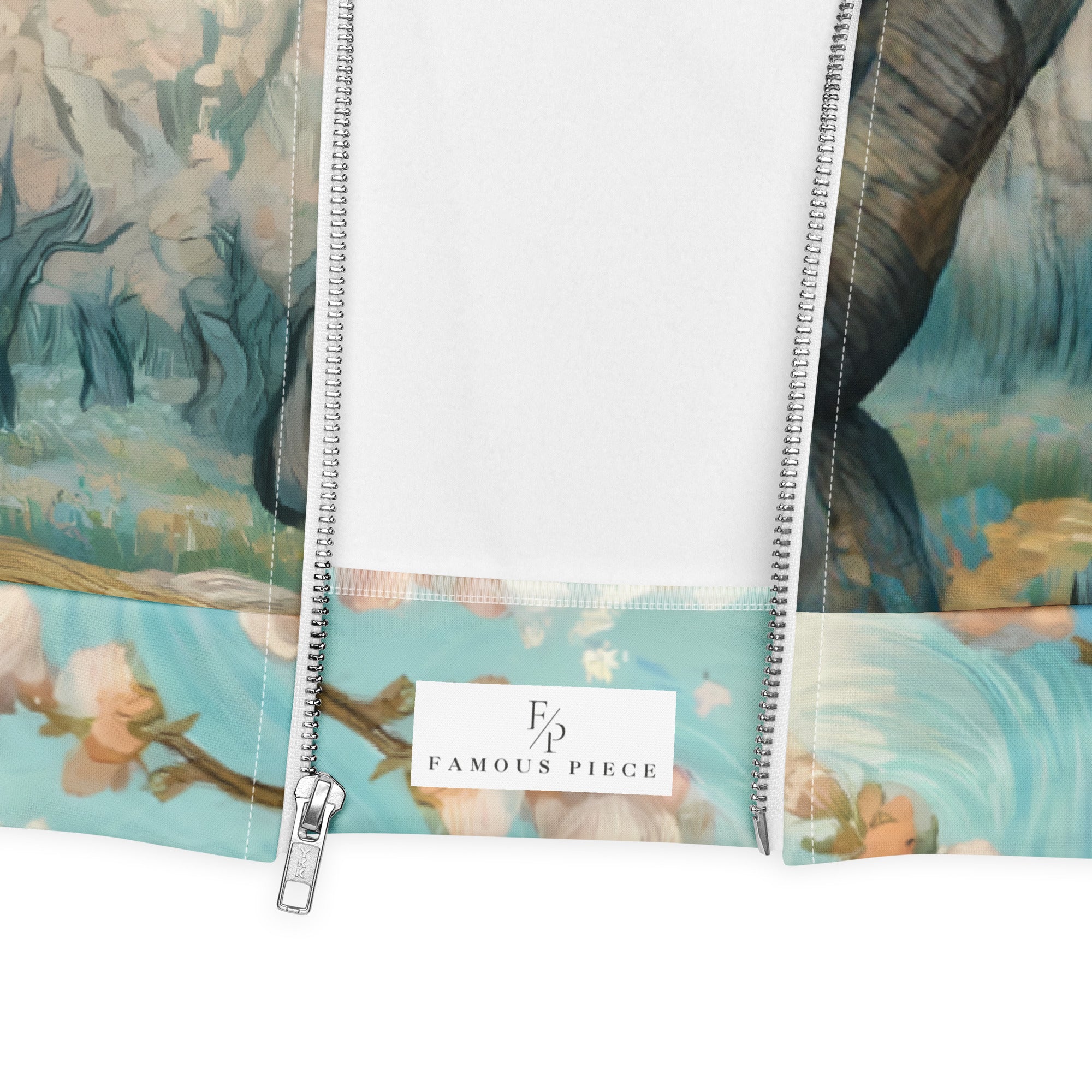 Vincent van Gogh 'Boomgaard in bloei' Beroemd schilderij Bomberjack | Allover print unisex kunstbommenwerperjack