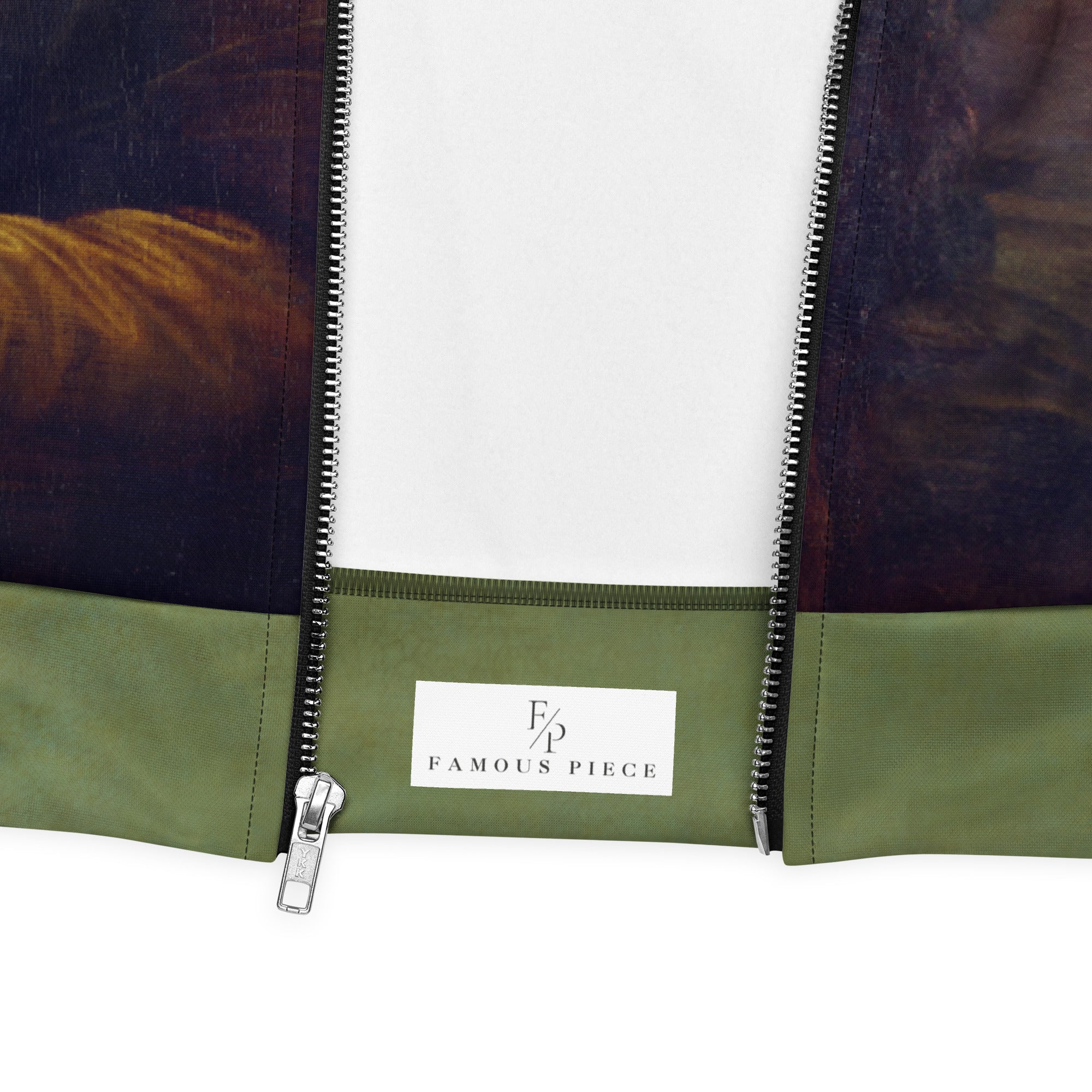 Leonardo da Vinci 'Mona Lisa' Beroemd schilderij Bomberjack | Allover print unisex kunstbommenwerperjack