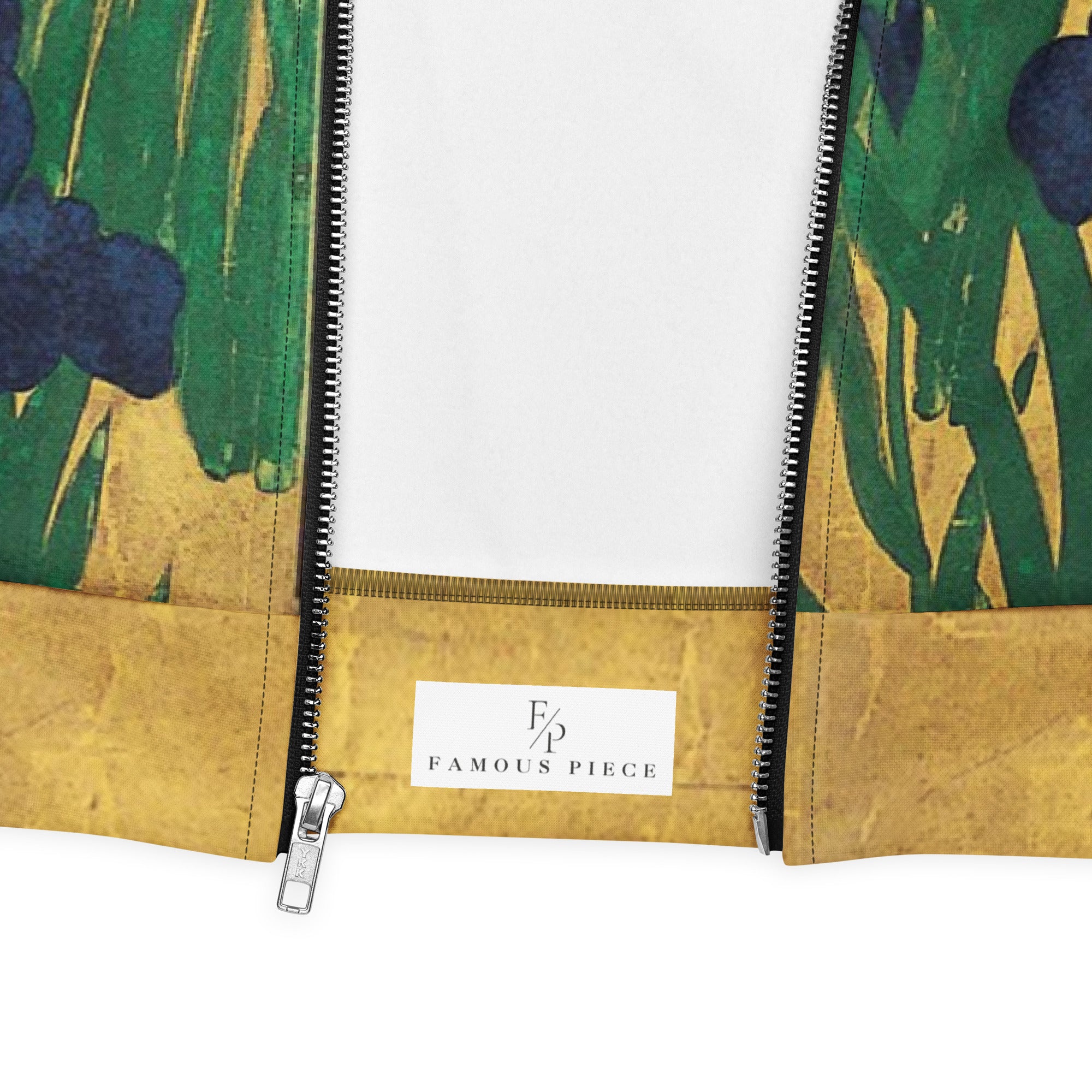 Bomberjacke mit berühmtem Gemälde „Iris“ von Ogata Kōrin | Bomberjacke mit Allover-Print, Unisex