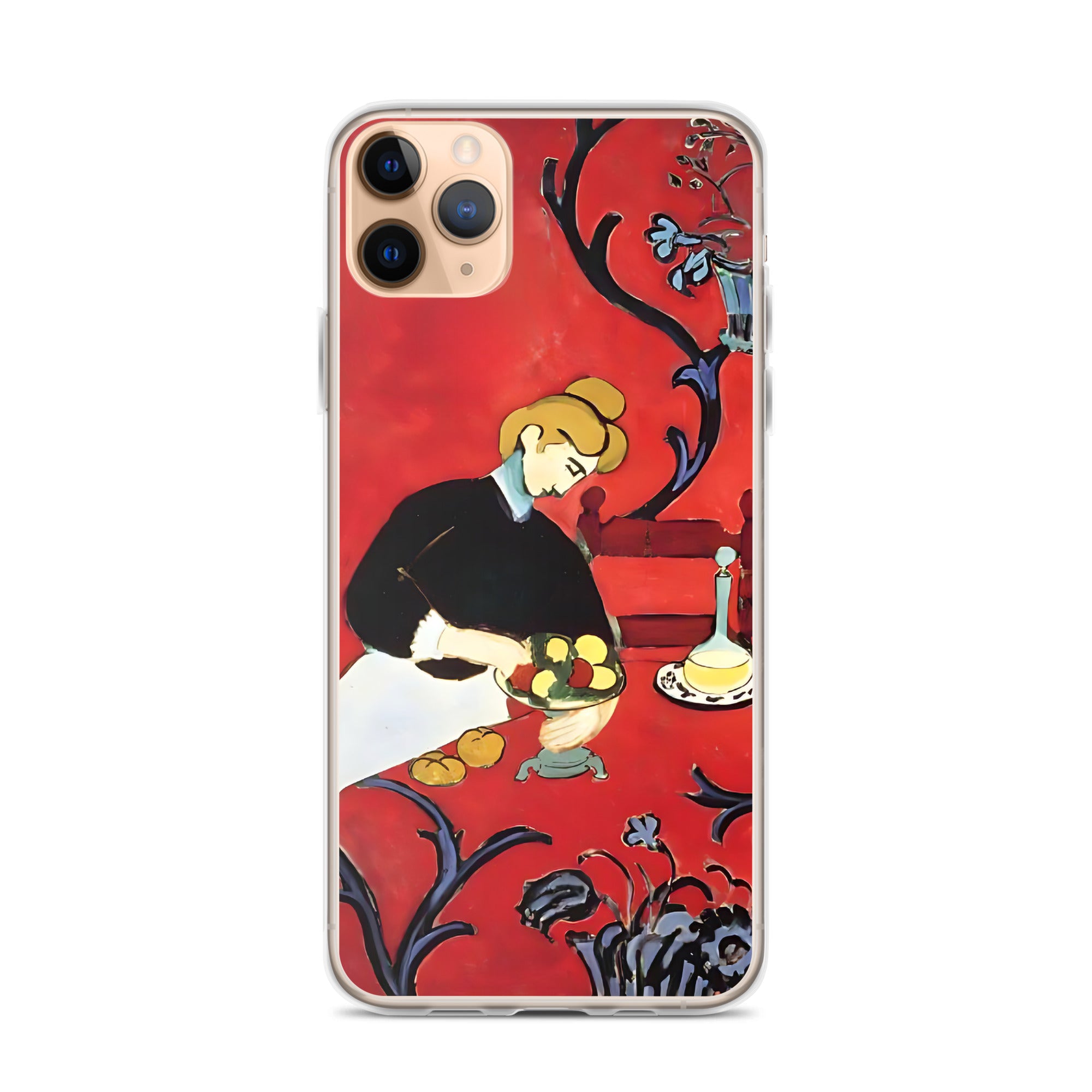 Henri Matisse „Das rote Zimmer“ – berühmtes Gemälde – iPhone®-Hülle | Transparente Kunsthülle für iPhone®