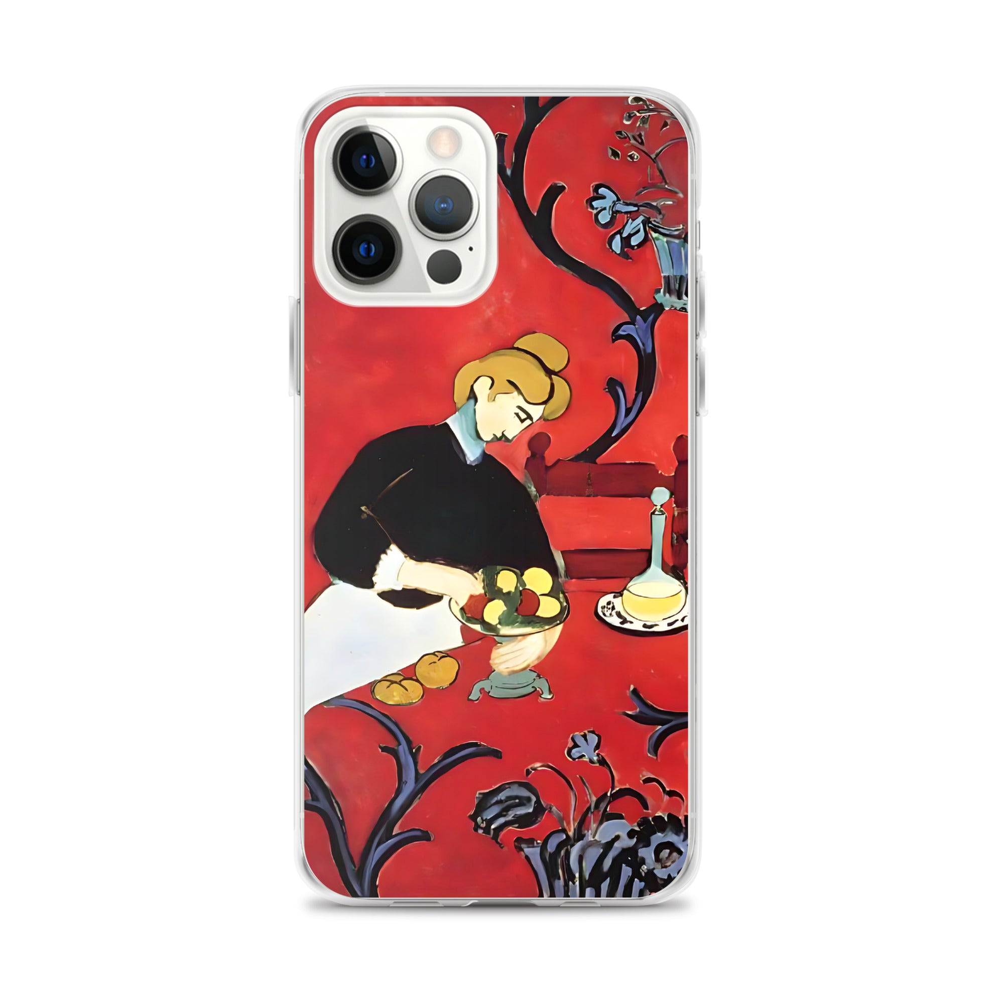 Henri Matisse „Das rote Zimmer“ – berühmtes Gemälde – iPhone®-Hülle | Transparente Kunsthülle für iPhone®