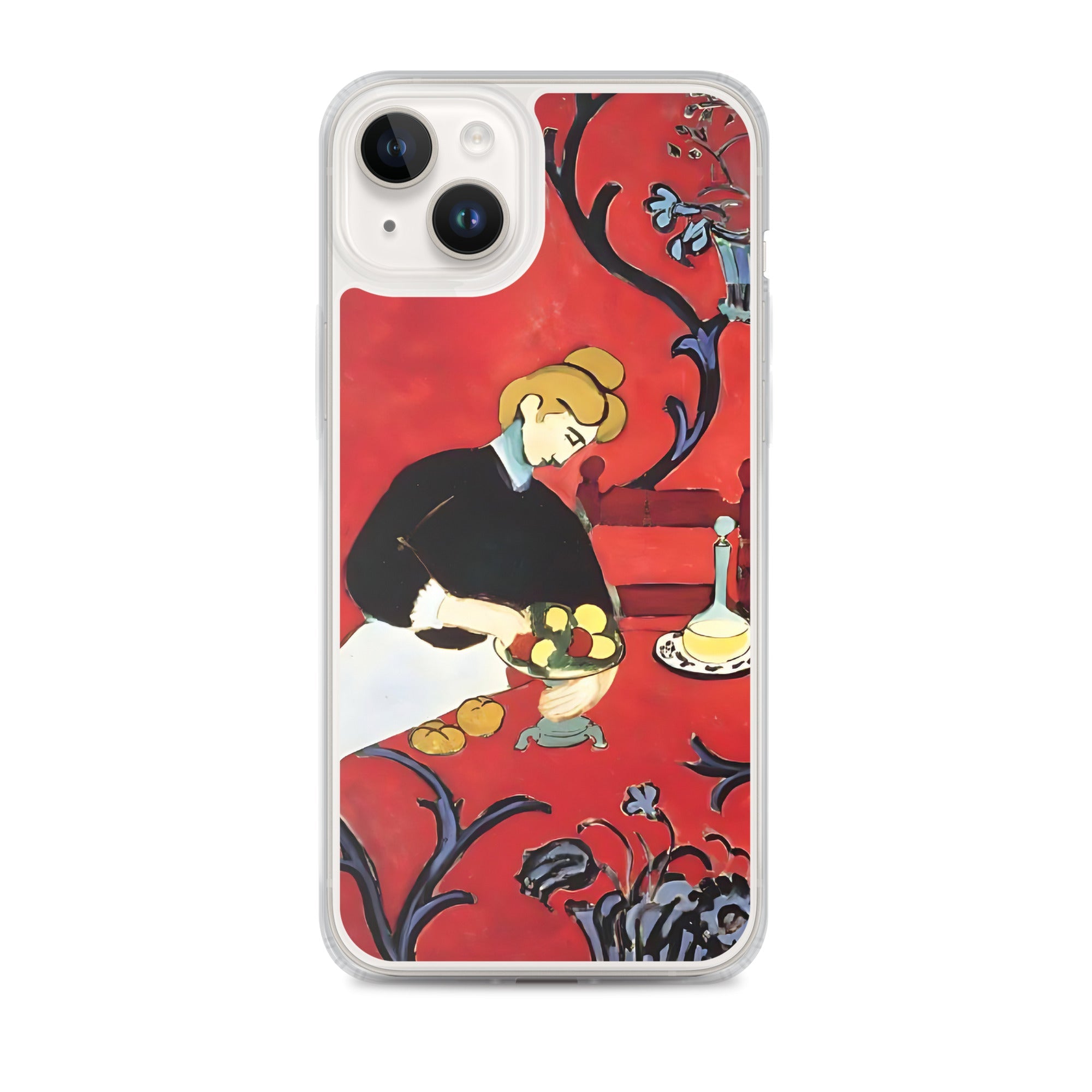Henri Matisse „Das rote Zimmer“ – berühmtes Gemälde – iPhone®-Hülle | Transparente Kunsthülle für iPhone®