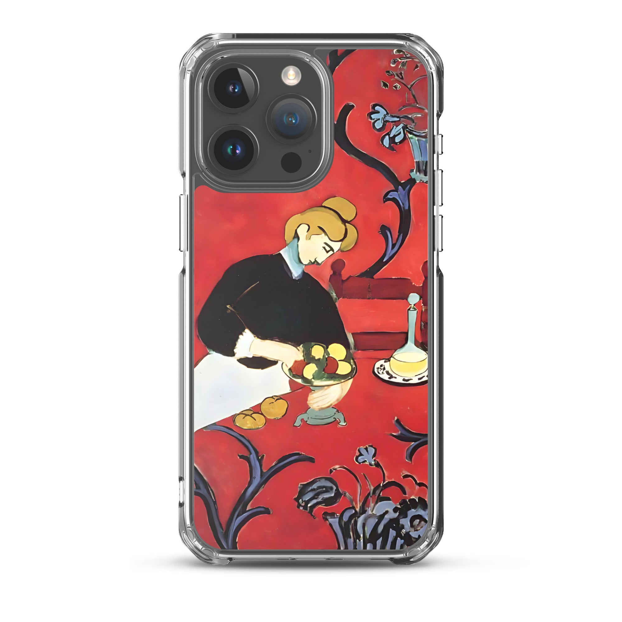 Henri Matisse „Das rote Zimmer“ – berühmtes Gemälde – iPhone®-Hülle | Transparente Kunsthülle für iPhone®