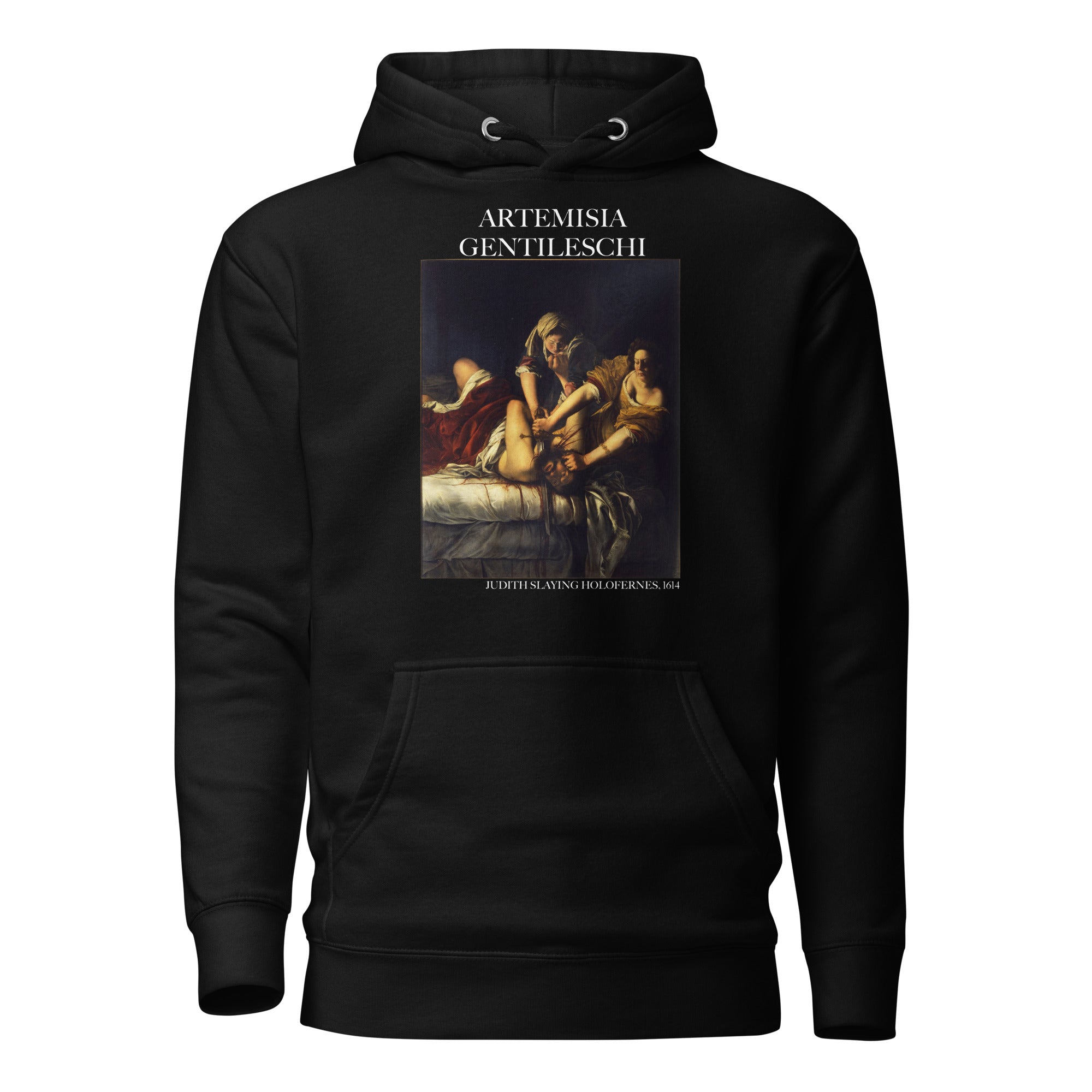 Artemisia Gentileschi 'Judith Slaying Holofernes' Famous Painting Hoodie | Unisex Premium Art Hoodie