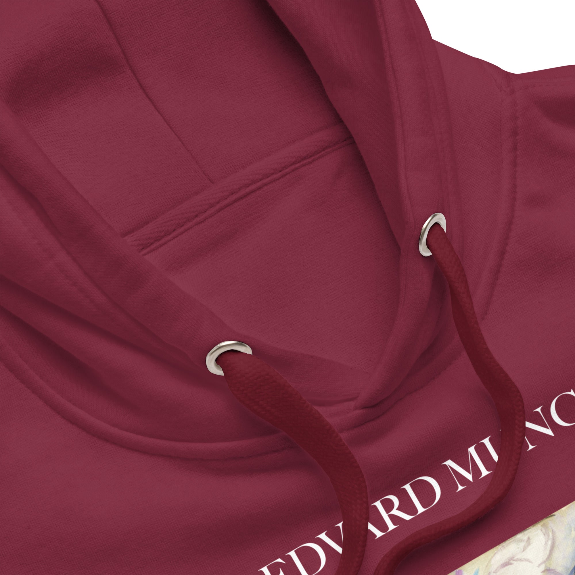 Edvard Munch „Der Heumacher“ – Berühmtes Gemälde – Kapuzenpullover | Unisex Premium Kunst-Kapuzenpullover