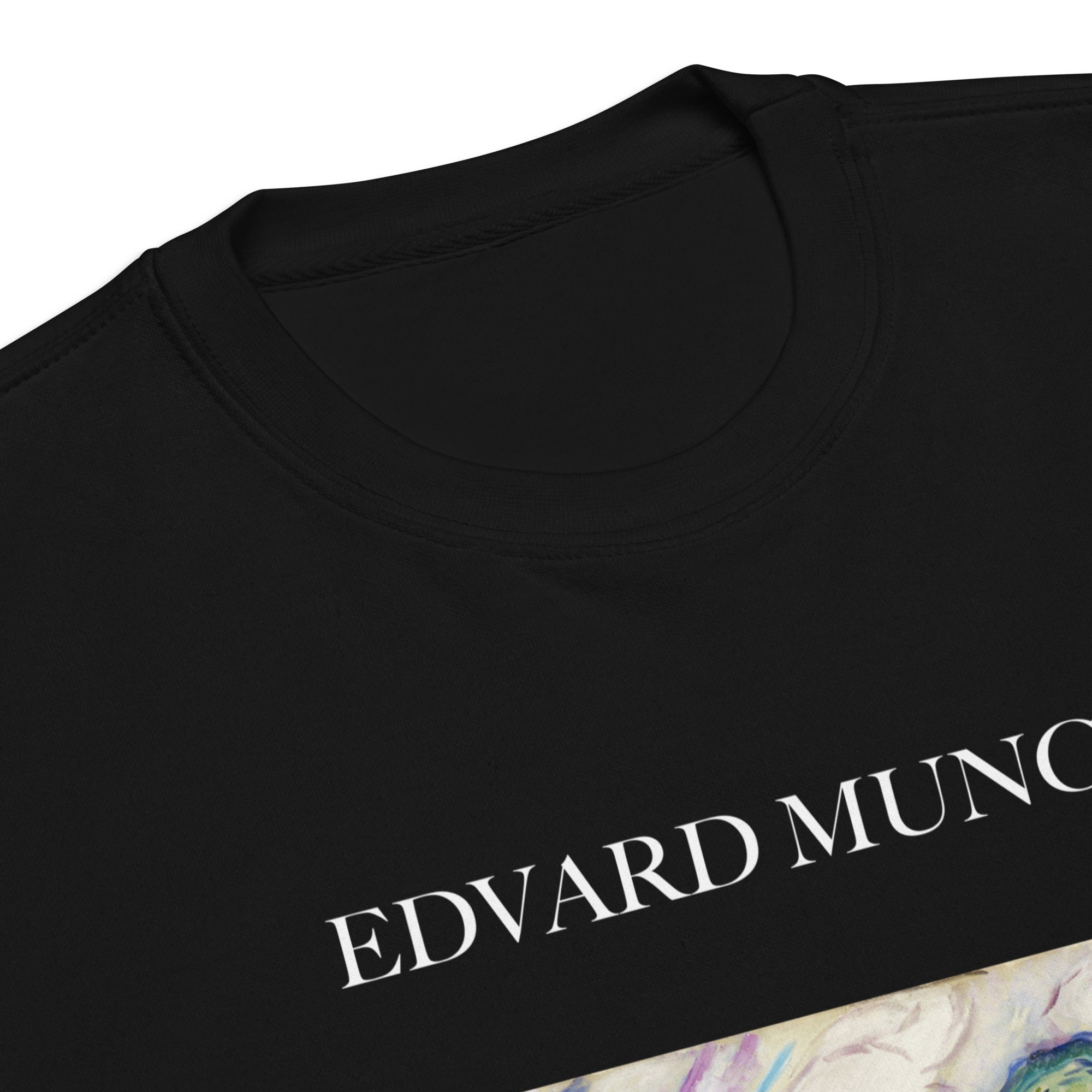 Sweatshirt mit berühmtem Gemälde „Der Heumacher“ von Edvard Munch, Premium-Unisex-Sweatshirt