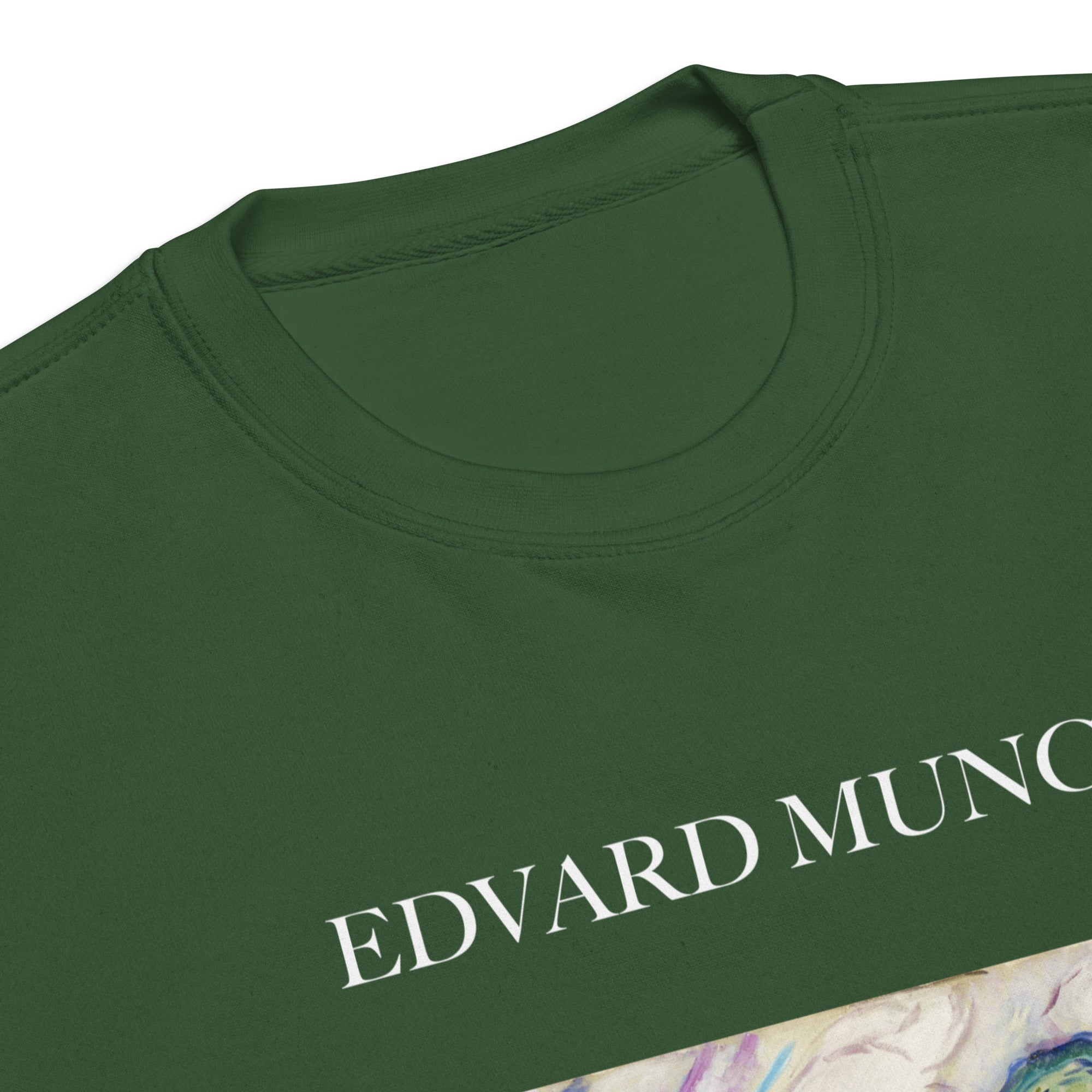 Sweatshirt mit berühmtem Gemälde „Der Heumacher“ von Edvard Munch, Premium-Unisex-Sweatshirt