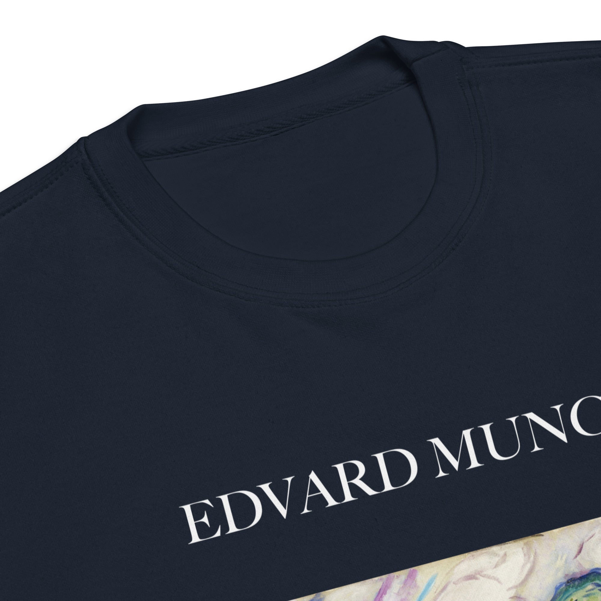 Sweatshirt mit berühmtem Gemälde „Der Heumacher“ von Edvard Munch, Premium-Unisex-Sweatshirt