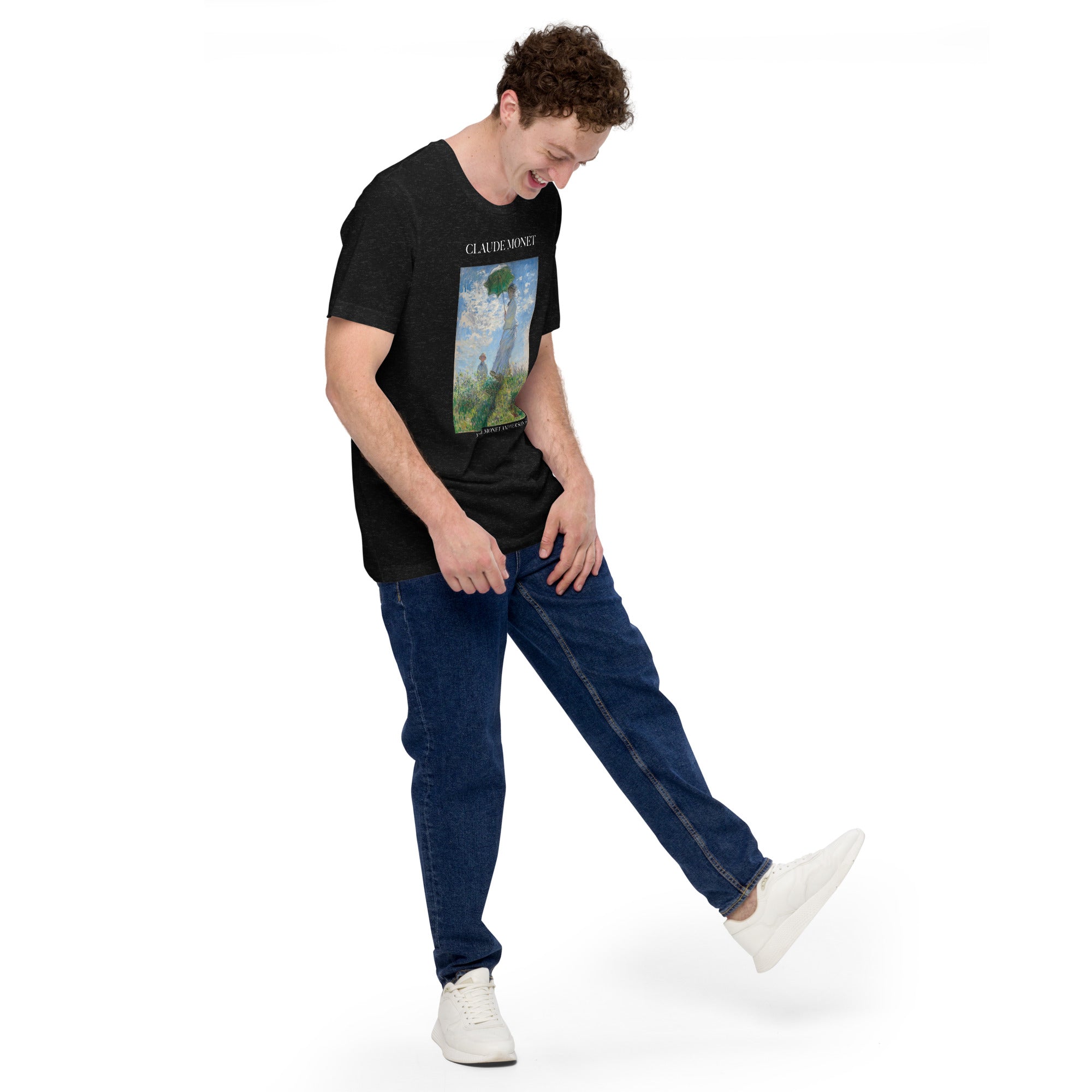 Claude Monet 'Madame Monet and Her Son' Famous Painting T-Shirt | Unisex Classic Art Tee