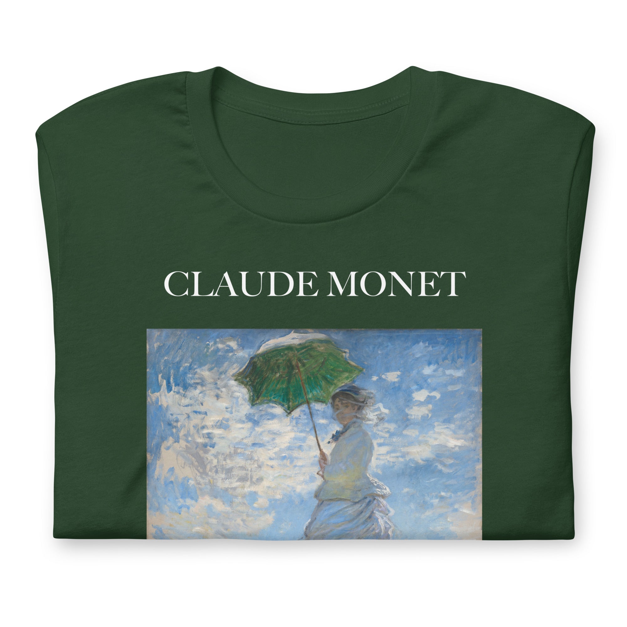 Claude Monet 'Madame Monet and Her Son' Famous Painting T-Shirt | Unisex Classic Art Tee