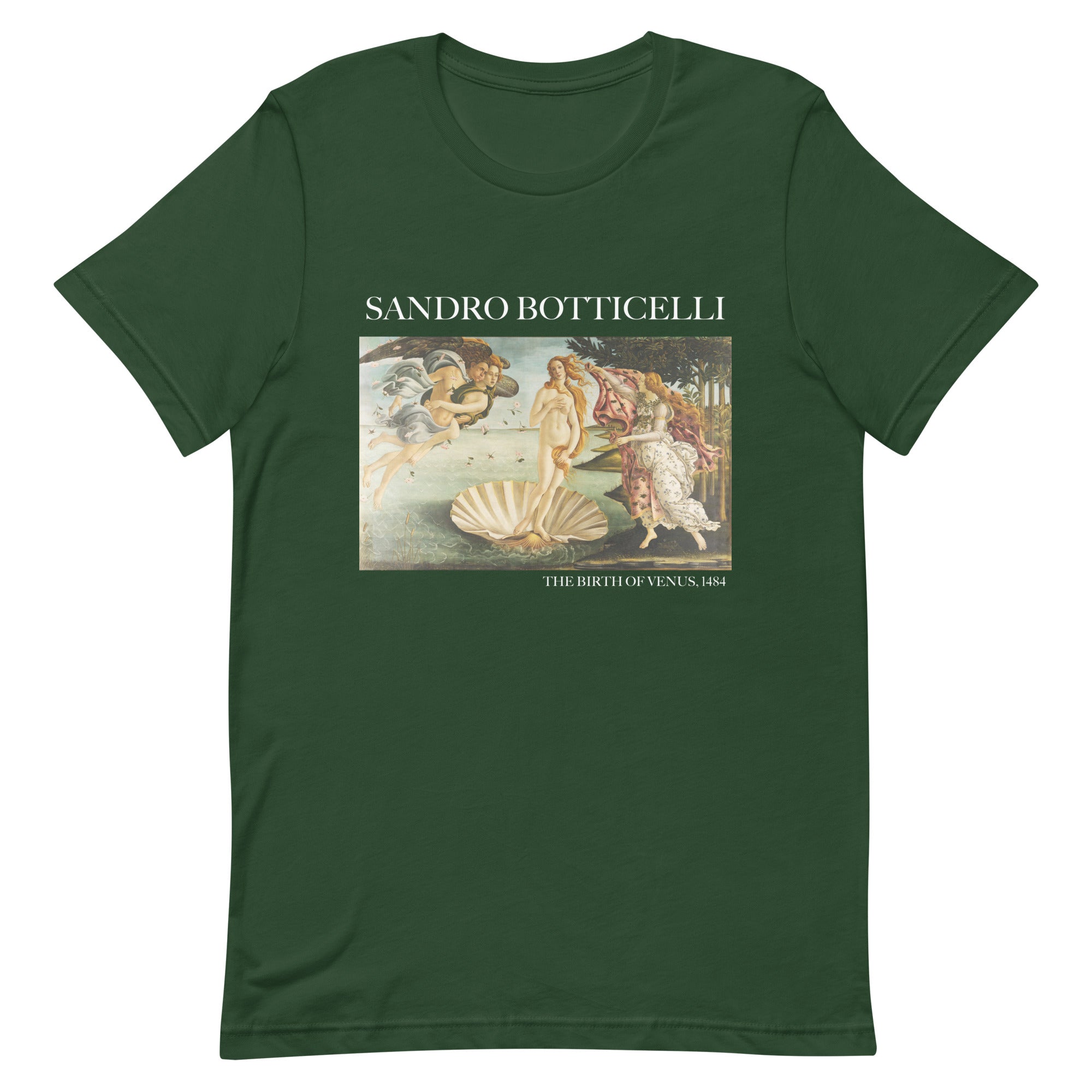 Sandro Botticelli 'The Birth of Venus' Famous Painting T-Shirt | Unisex Classic Art Tee