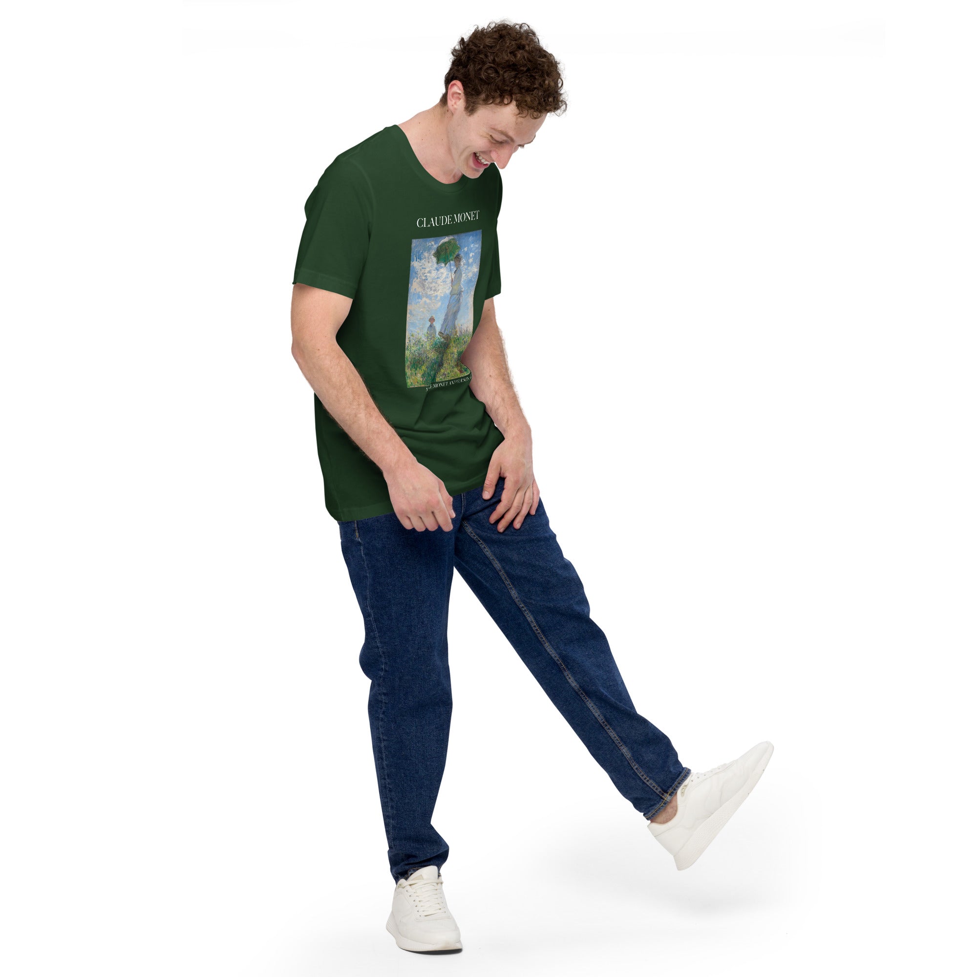 Claude Monet 'Madame Monet and Her Son' Famous Painting T-Shirt | Unisex Classic Art Tee