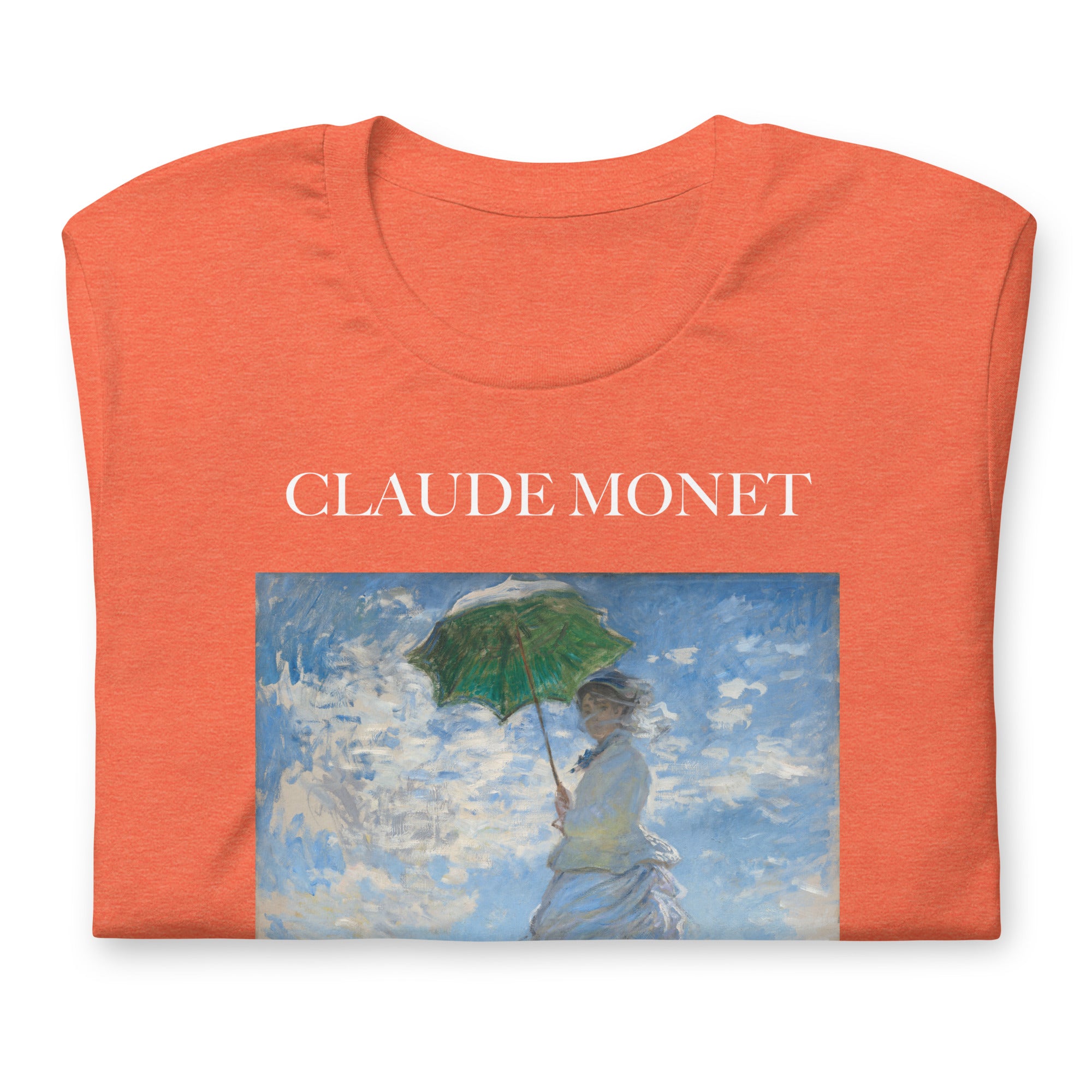 Claude Monet 'Madame Monet and Her Son' Famous Painting T-Shirt | Unisex Classic Art Tee