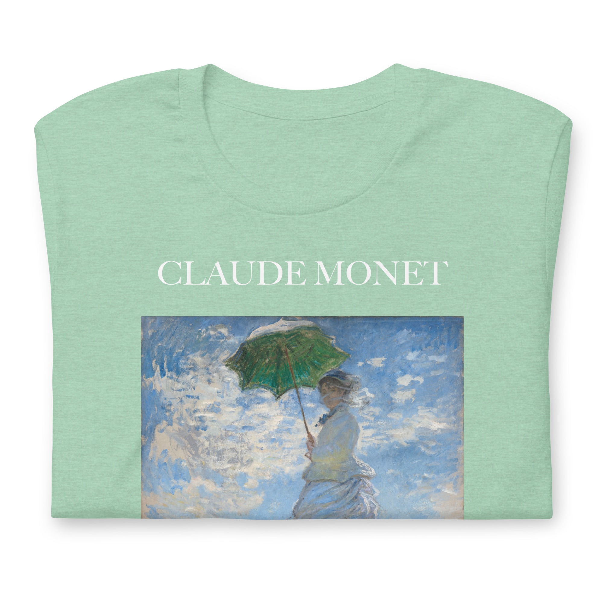 Claude Monet 'Madame Monet and Her Son' Famous Painting T-Shirt | Unisex Classic Art Tee