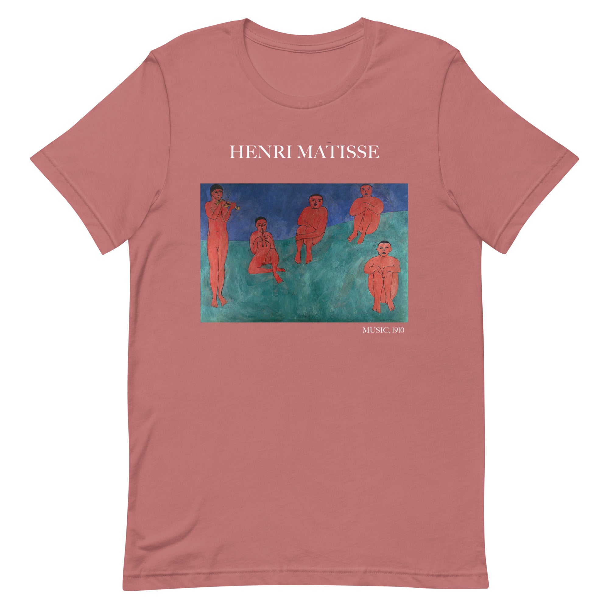 Henri Matisse T-Shirt „Musik“, berühmtes Gemälde, Unisex, klassisches Kunst-T-Shirt