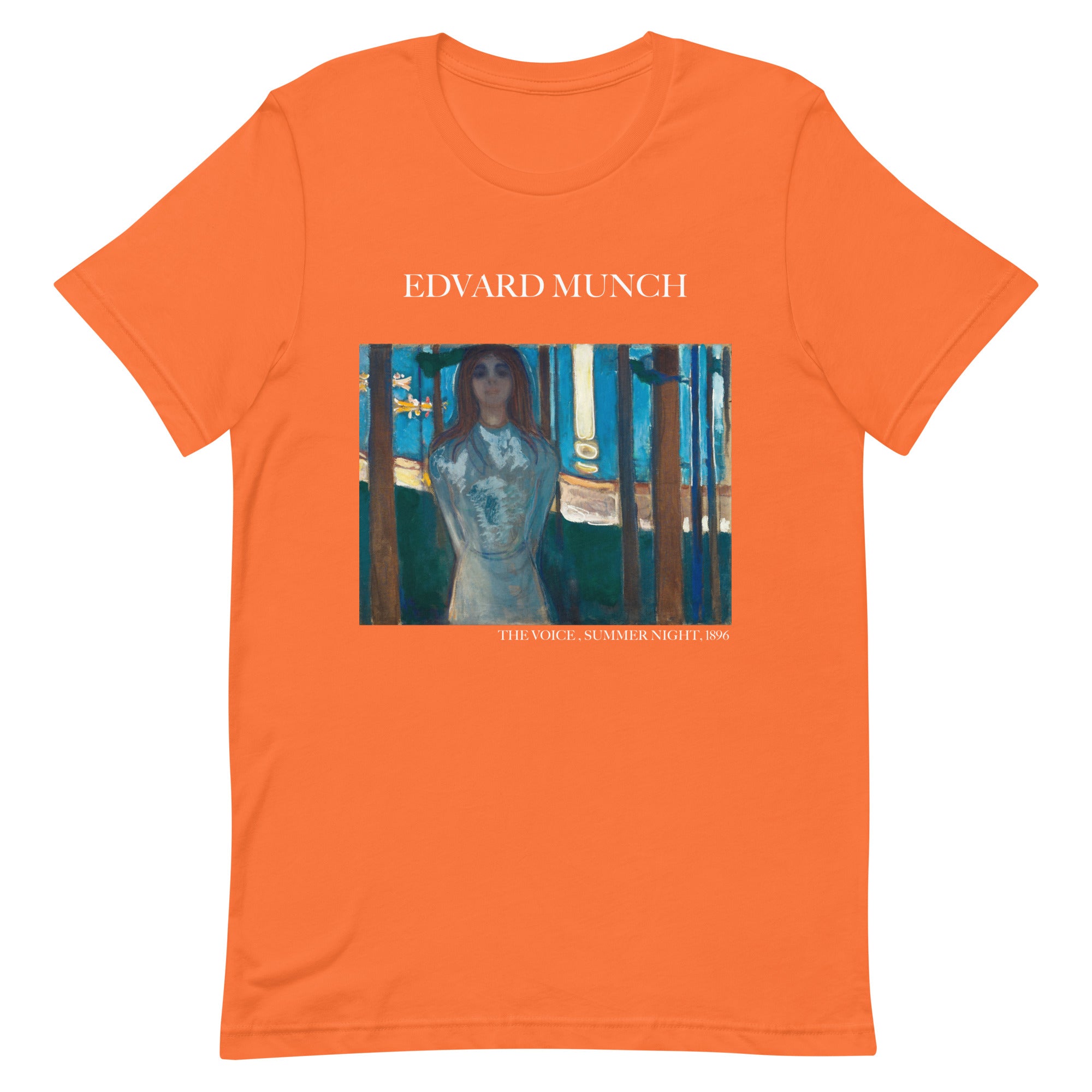 Edvard Munch 'The Voice, Summer Night' Famous Painting T-Shirt | Unisex Classic Art Tee