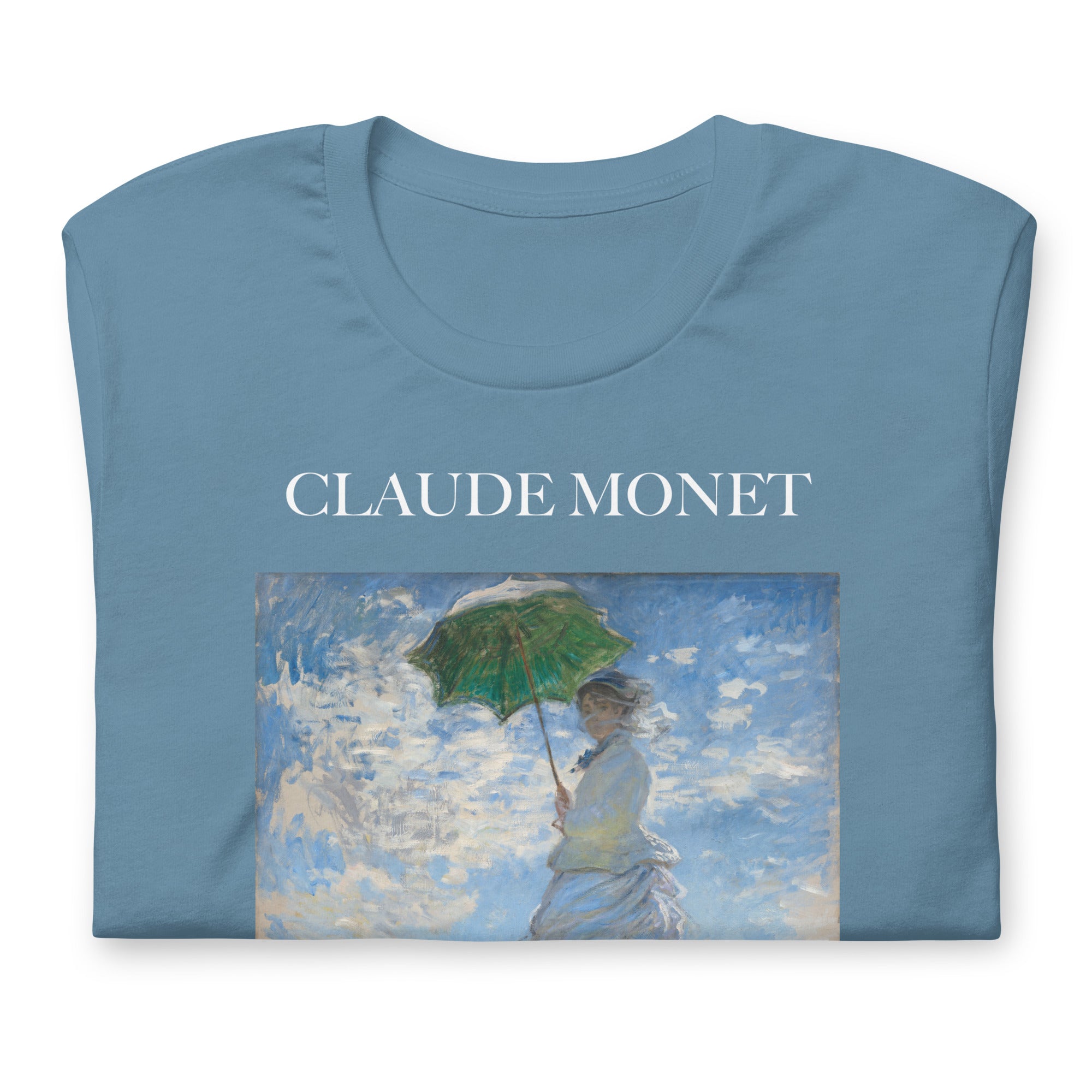 Claude Monet 'Madame Monet and Her Son' Famous Painting T-Shirt | Unisex Classic Art Tee