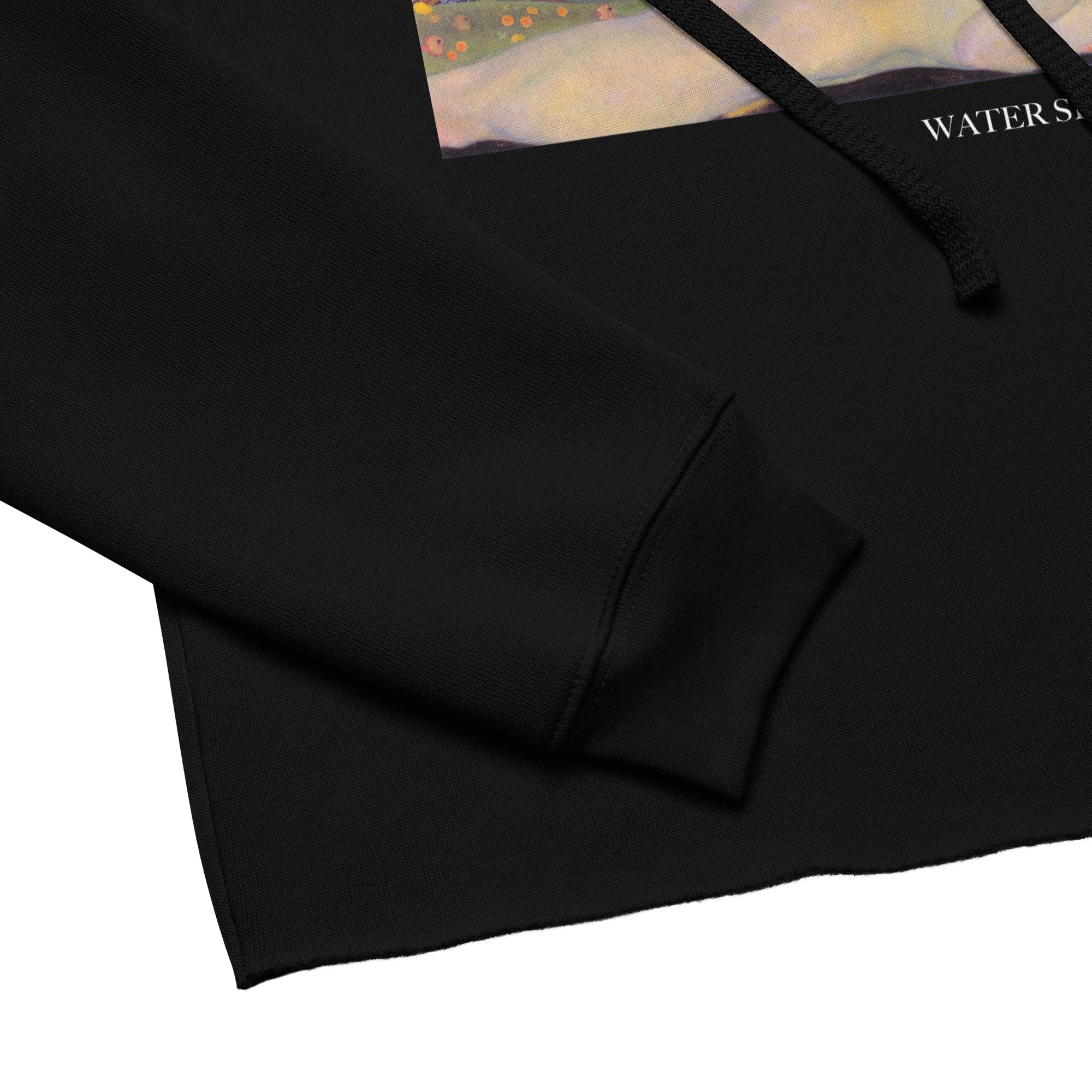 Gustav Klimt „Wasserschlangen II“ Berühmtes Gemälde Kurzer Hoodie | Premium Art Kurzer Hoodie