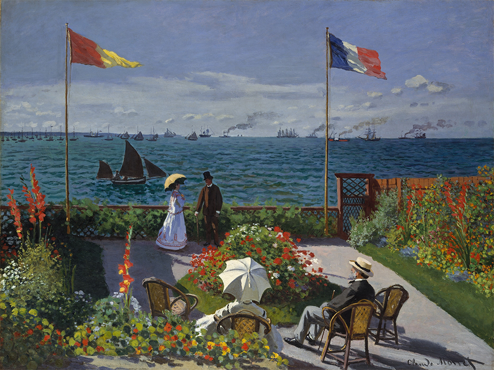 The Garden at Sainte-Adresse: Monet's Mastery of Light and Atmosphere