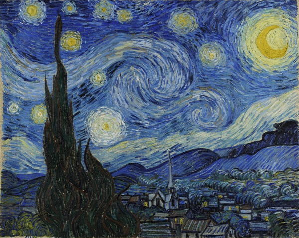 Van Gogh's Starry Night: A Journey Through Turbulent Emotions