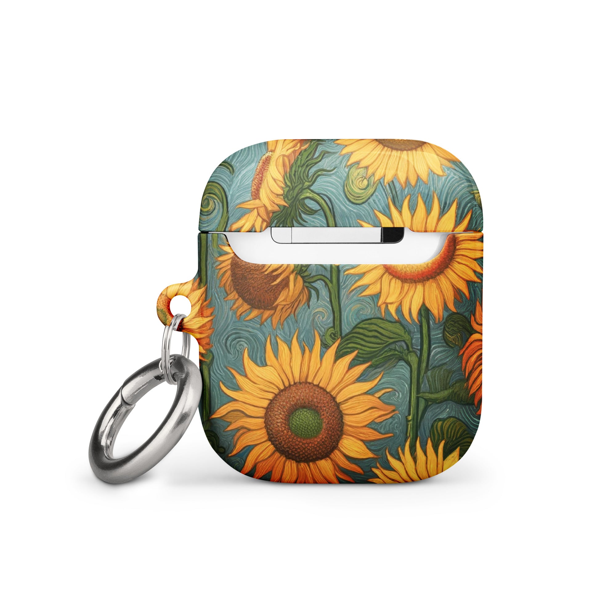 Vincent van Gogh „Sonnenblumen“, berühmtes Gemälde, AirPods®-Hülle | Premium-Kunsthülle für AirPods®