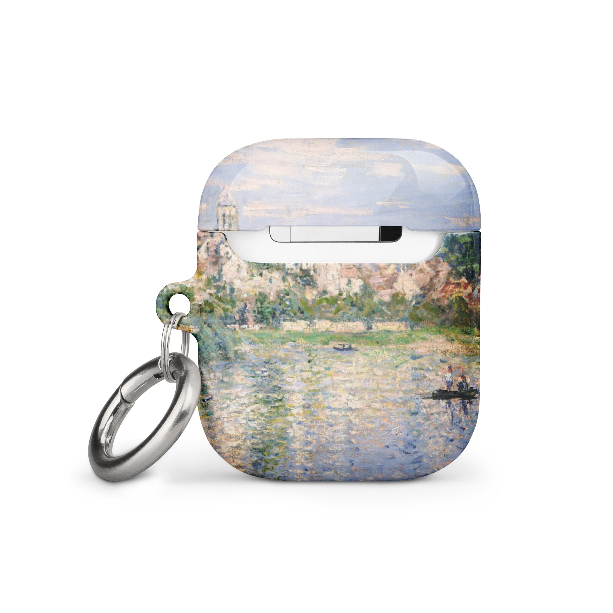 Claude Monet „Vetheuil im Sommer“ Berühmtes Gemälde AirPods®-Hülle | Premium-Kunsthülle für AirPods®