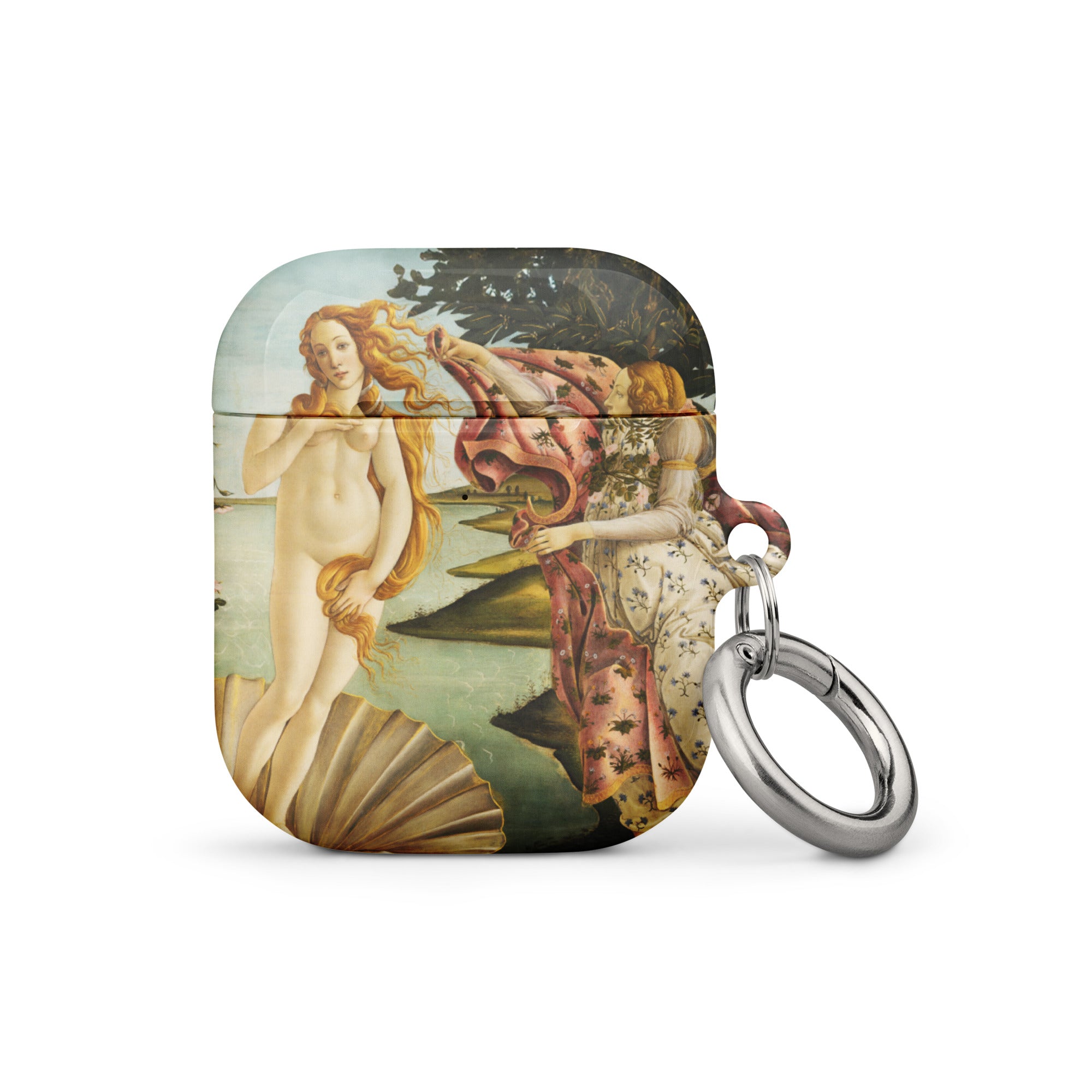 Berühmte Gemälde AirPods®-Hülle | Premium-Kunsthülle für AirPods® Sandro Botticelli „Die Geburt der Venus“