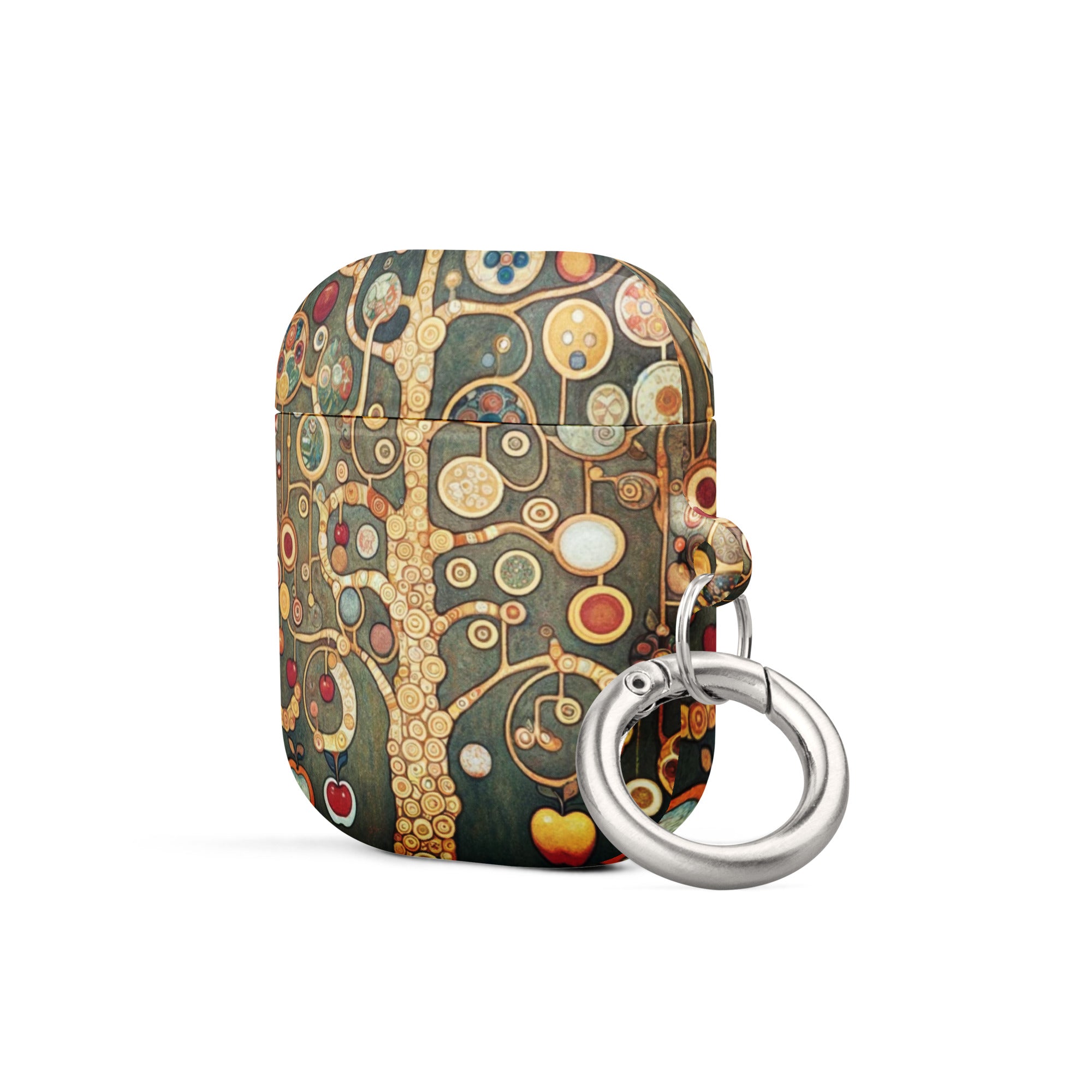 Gustav Klimt „Apfelbaum I“ Berühmtes Gemälde AirPods®-Hülle | Premium-Kunsthülle für AirPods®