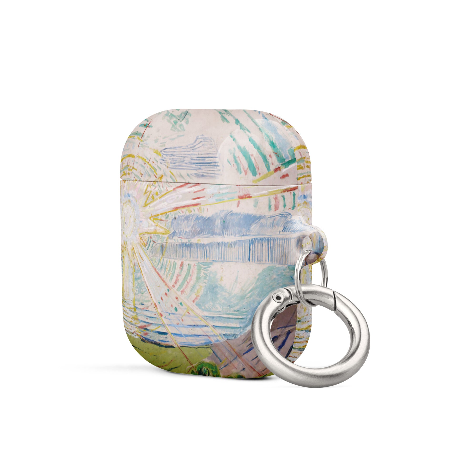 Edvard Munch 'The Sun' Famous Painting AirPods® Case | Premium Art Case for AirPods®