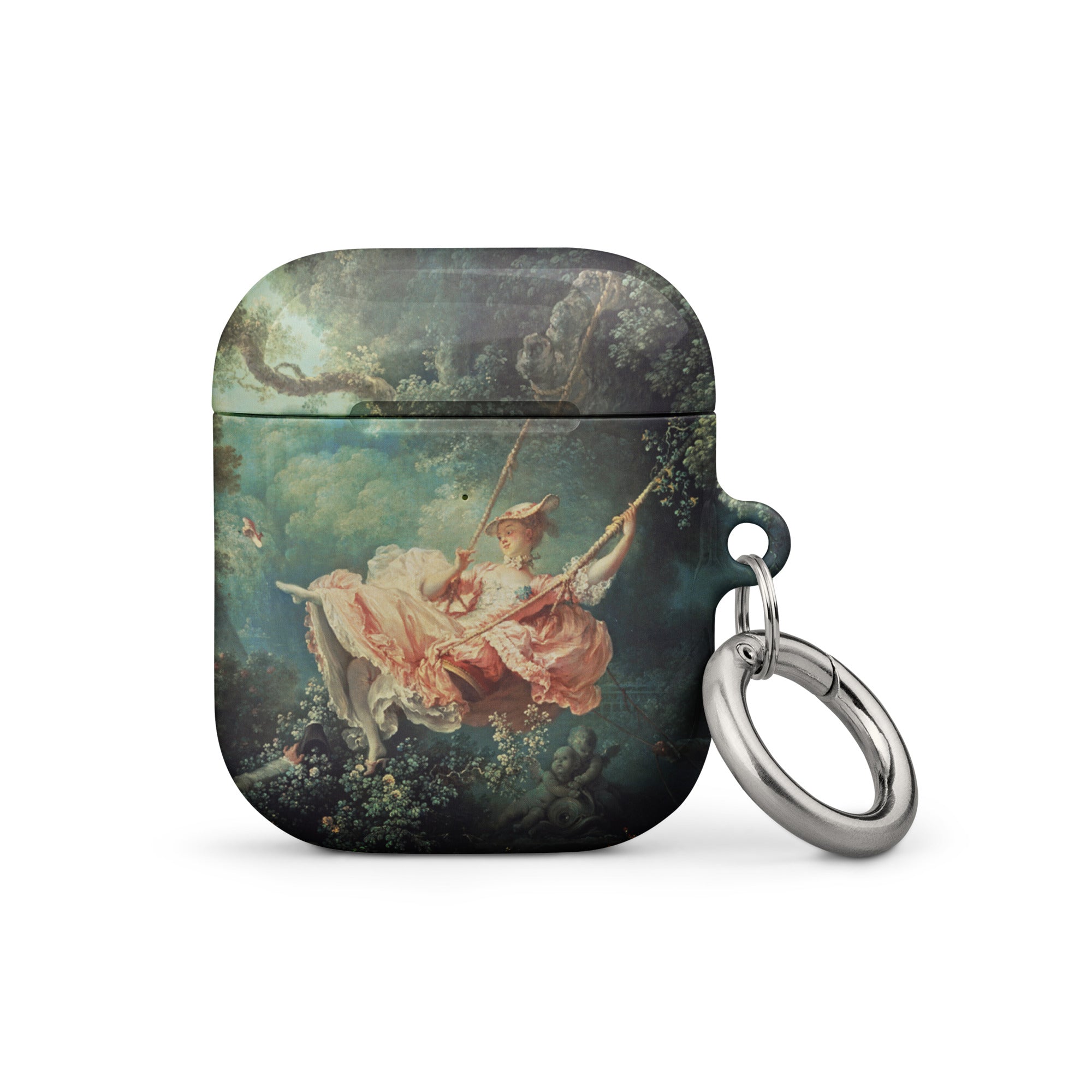 AirPods®-Hülle „Die Schaukel“ von Jean-Honoré Fragonard, berühmtes Gemälde | Premium-Kunsthülle für AirPods®