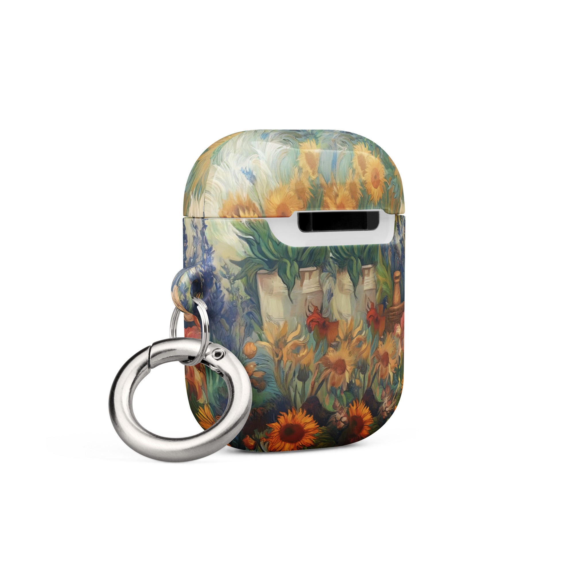 Vincent van Gogh „Garten in Arles“ – berühmtes Gemälde – AirPods®-Hülle | Premium-Kunsthülle für AirPods®