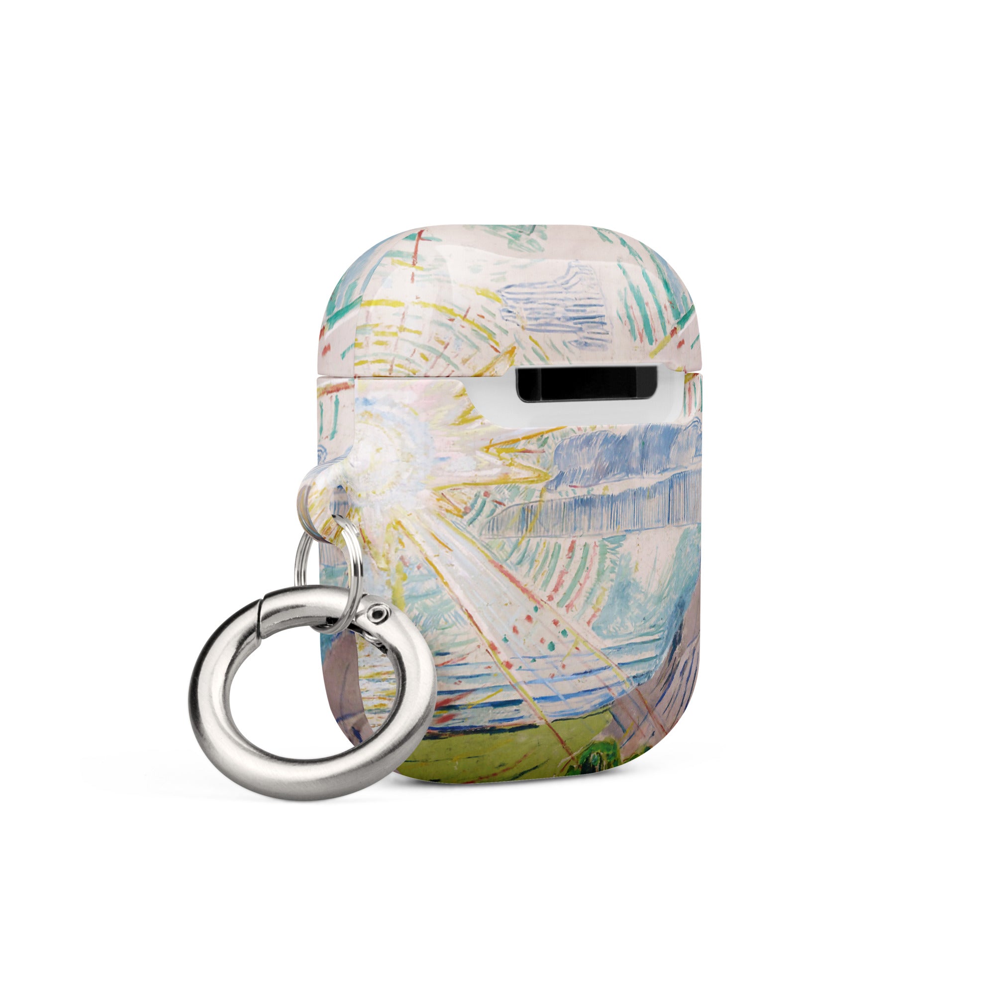 Edvard Munch 'The Sun' Famous Painting AirPods® Case | Premium Art Case for AirPods®