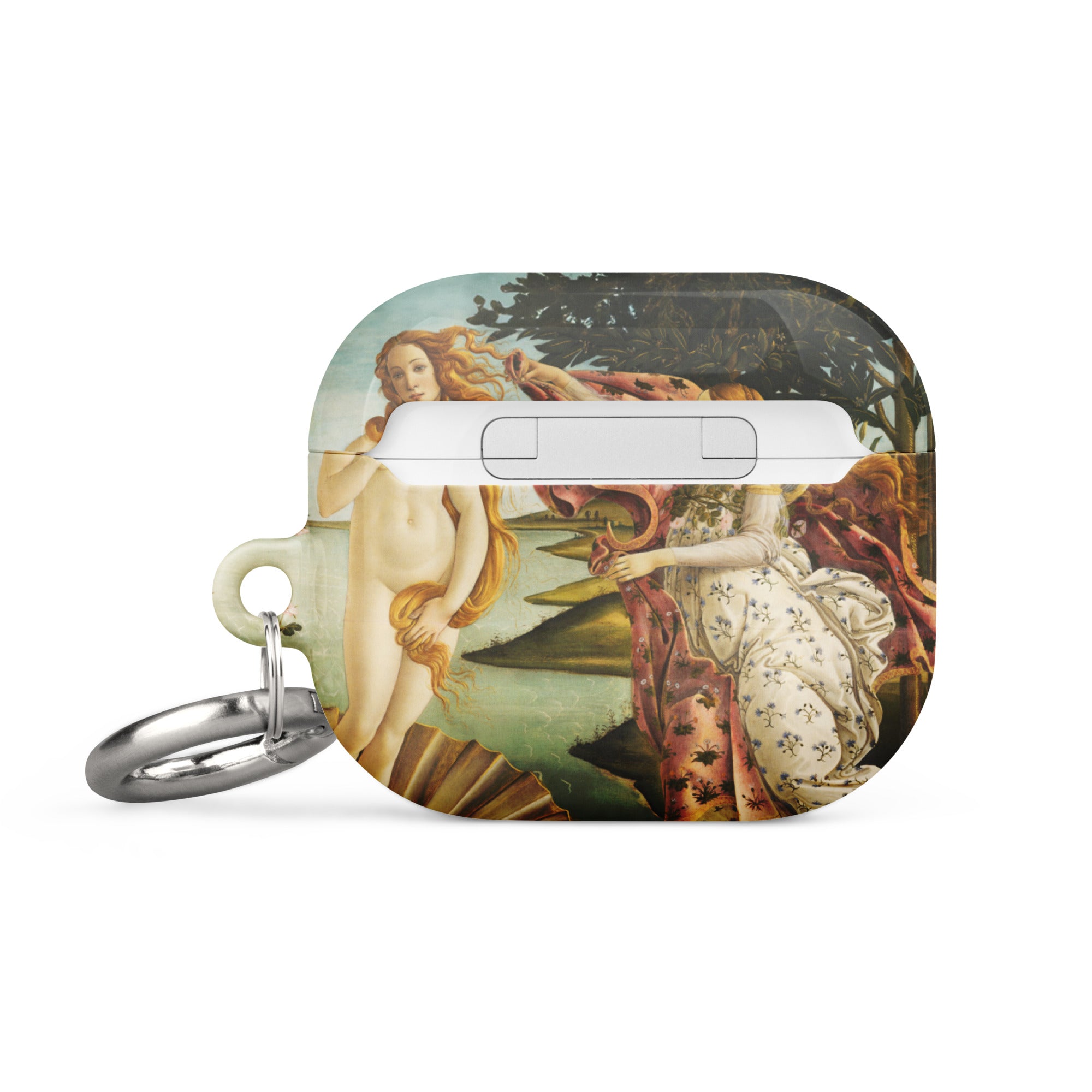 Berühmte Gemälde AirPods®-Hülle | Premium-Kunsthülle für AirPods® Sandro Botticelli „Die Geburt der Venus“