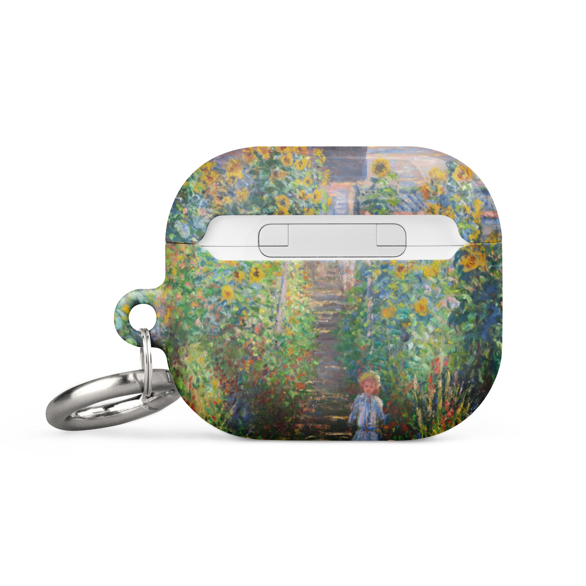 Claude Monet 'The Artist's Garden at Vétheuil' Famous Painting AirPods® Case | Premium Art Case for AirPods®