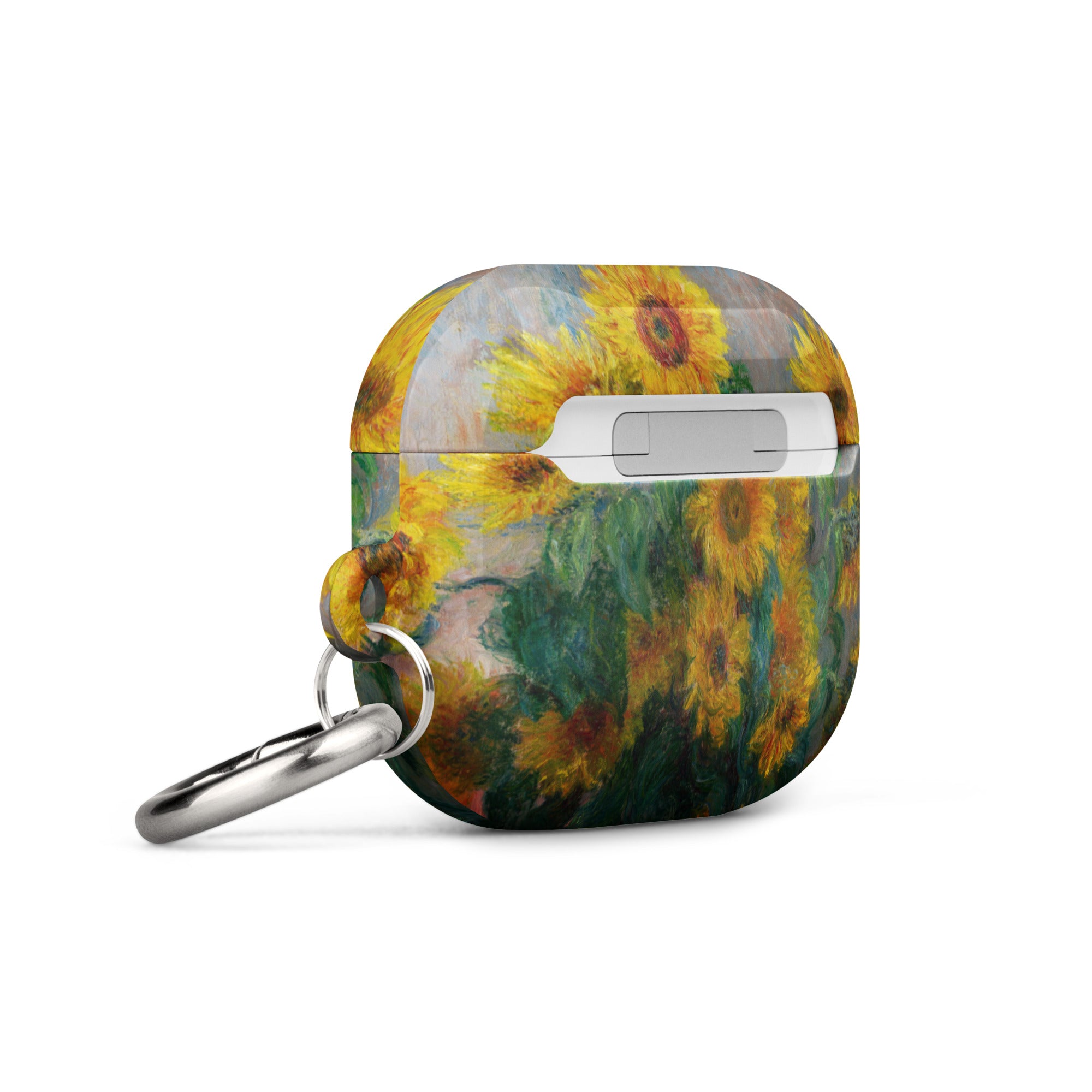 Claude Monet „Sonnenblumenstrauß“, berühmtes Gemälde, AirPods®-Hülle | Premium-Kunsthülle für AirPods® 