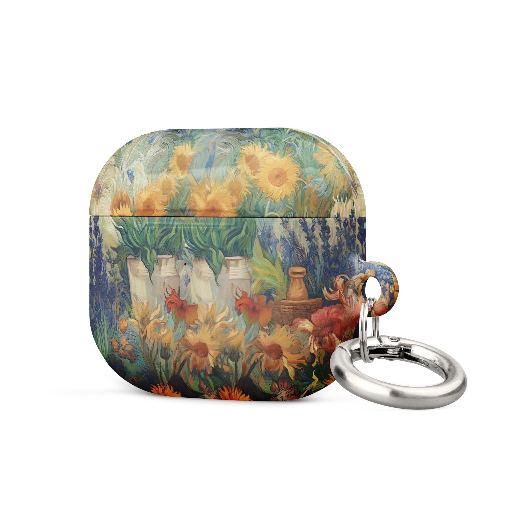 Vincent van Gogh „Garten in Arles“ – berühmtes Gemälde – AirPods®-Hülle | Premium-Kunsthülle für AirPods®