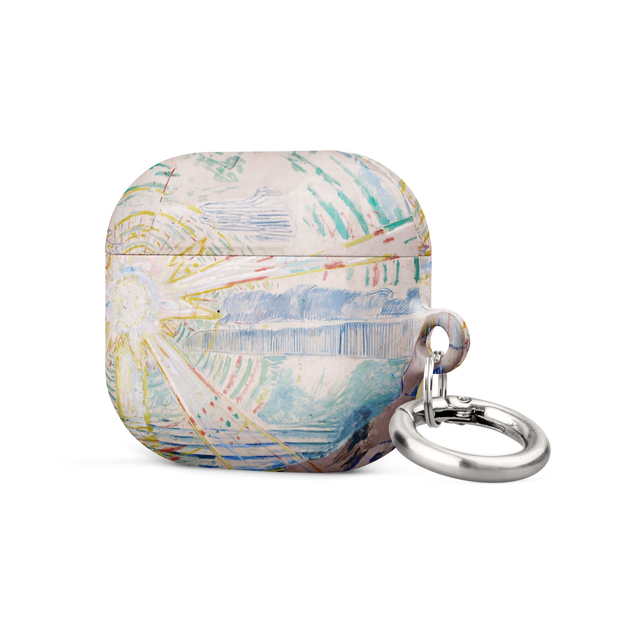 Edvard Munch 'The Sun' Famous Painting AirPods® Case | Premium Art Case for AirPods®