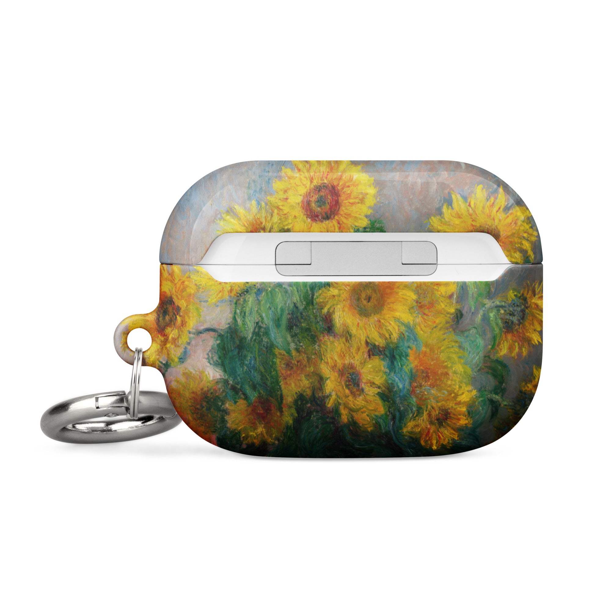 Claude Monet „Sonnenblumenstrauß“, berühmtes Gemälde, AirPods®-Hülle | Premium-Kunsthülle für AirPods® 