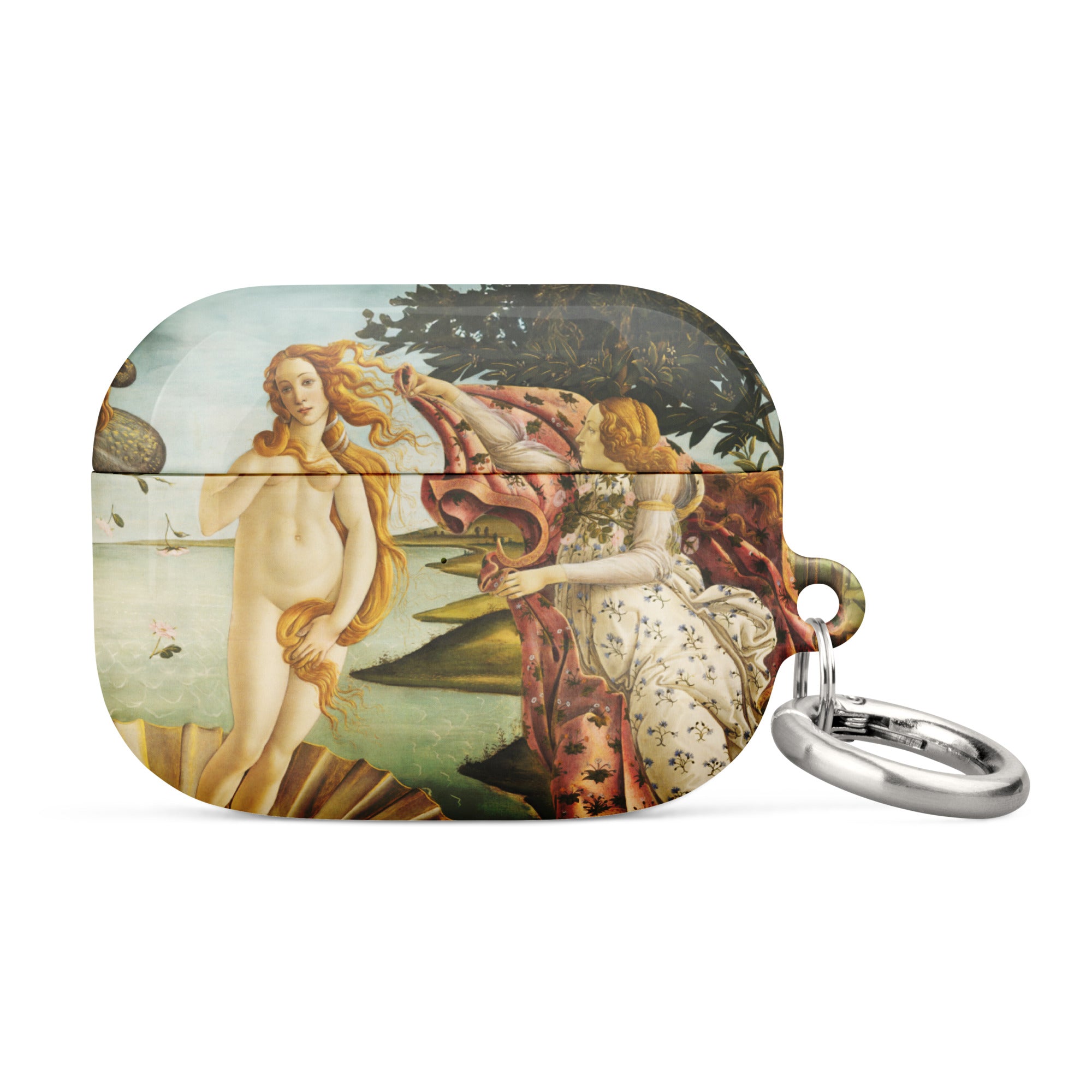 Berühmte Gemälde AirPods®-Hülle | Premium-Kunsthülle für AirPods® Sandro Botticelli „Die Geburt der Venus“