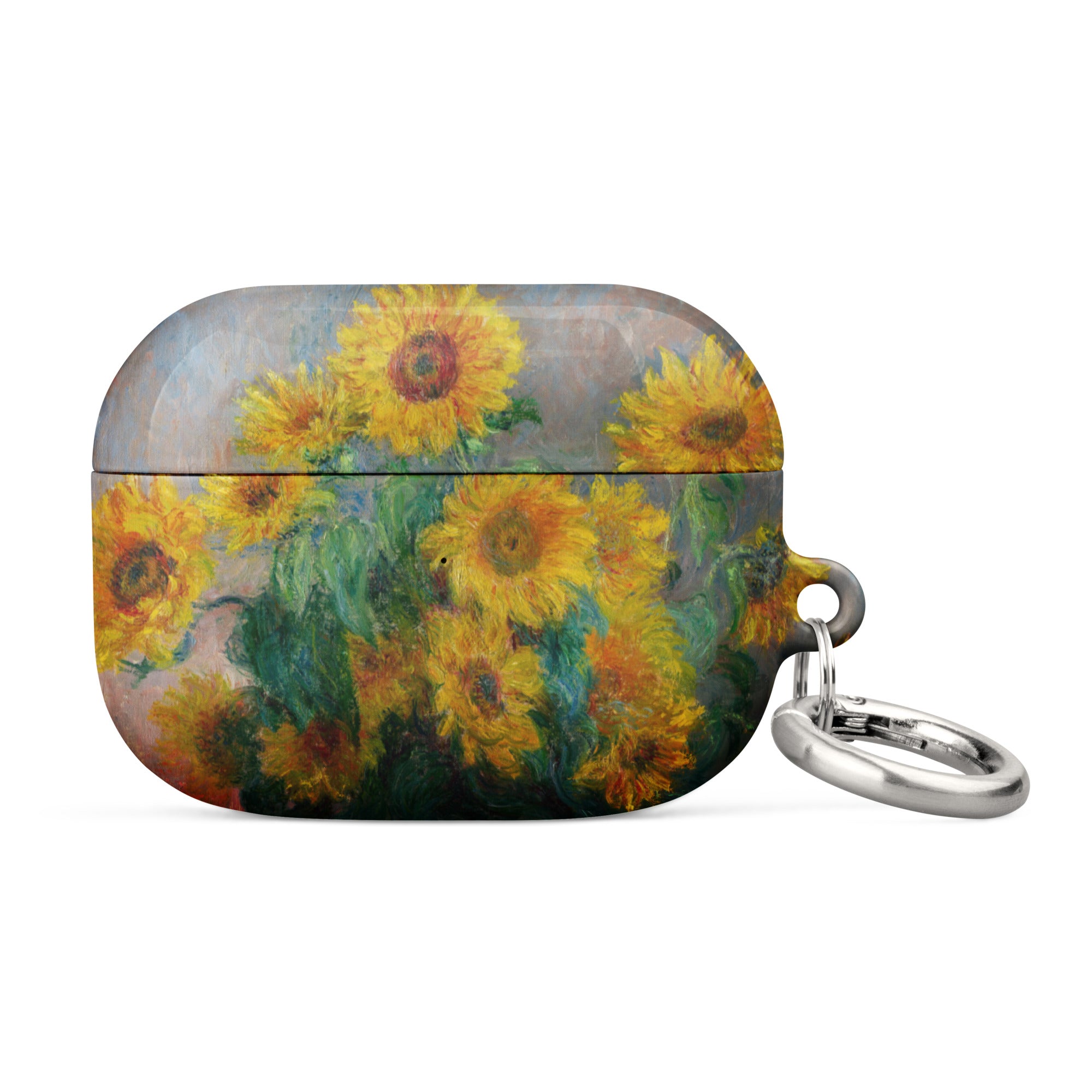 Claude Monet „Sonnenblumenstrauß“, berühmtes Gemälde, AirPods®-Hülle | Premium-Kunsthülle für AirPods® 