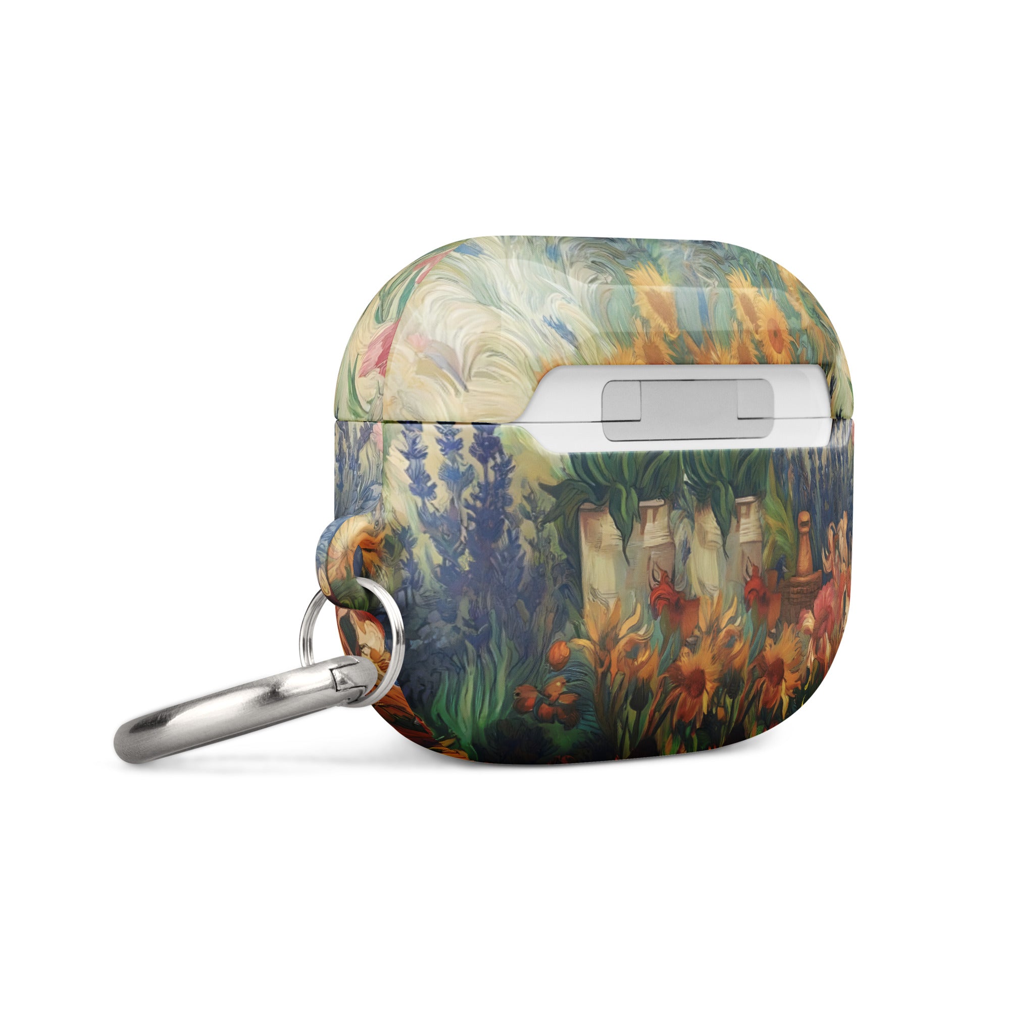 Vincent van Gogh „Garten in Arles“ – berühmtes Gemälde – AirPods®-Hülle | Premium-Kunsthülle für AirPods®