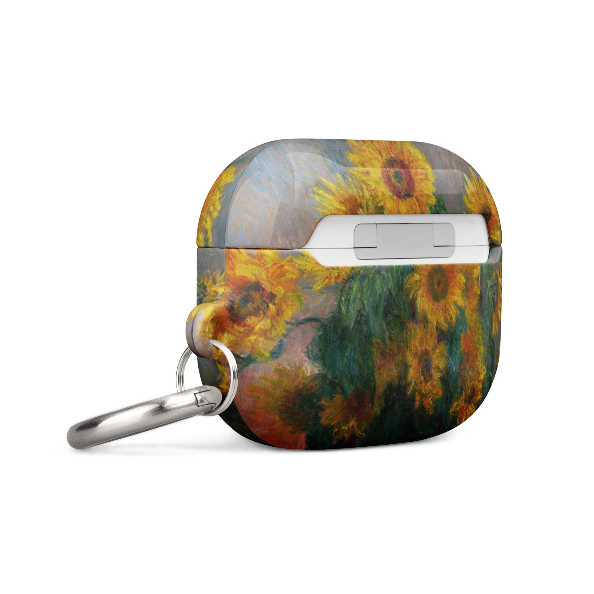 Claude Monet „Sonnenblumenstrauß“, berühmtes Gemälde, AirPods®-Hülle | Premium-Kunsthülle für AirPods® 