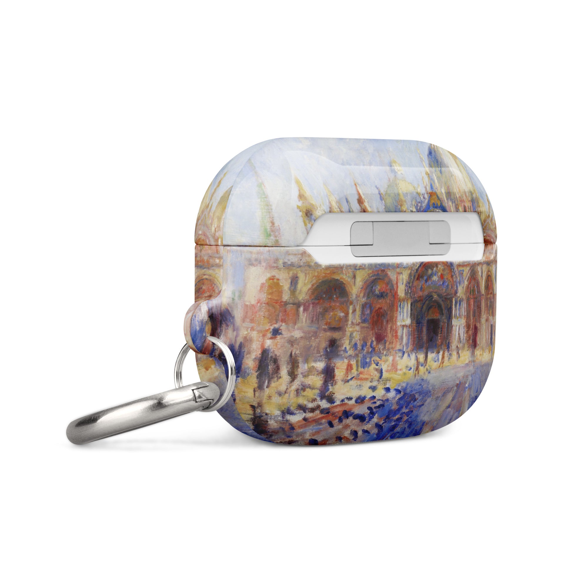 Pierre-Auguste Renoir „Der Markusplatz, Venedig“ – berühmtes Gemälde – AirPods®-Hülle | Premium-Kunsthülle für AirPods®