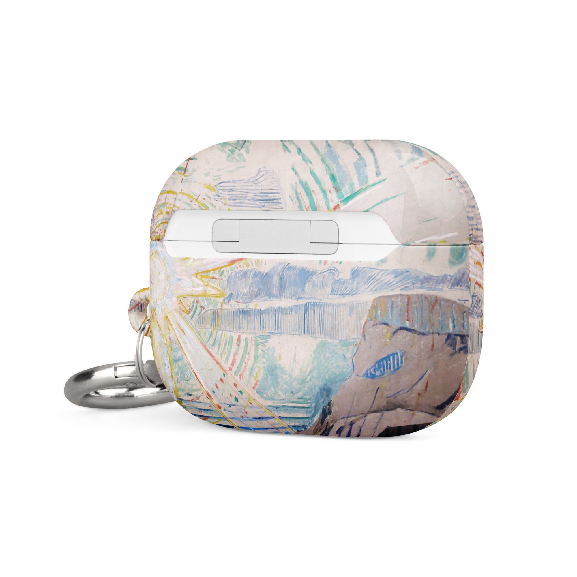 Edvard Munch 'The Sun' Famous Painting AirPods® Case | Premium Art Case for AirPods®