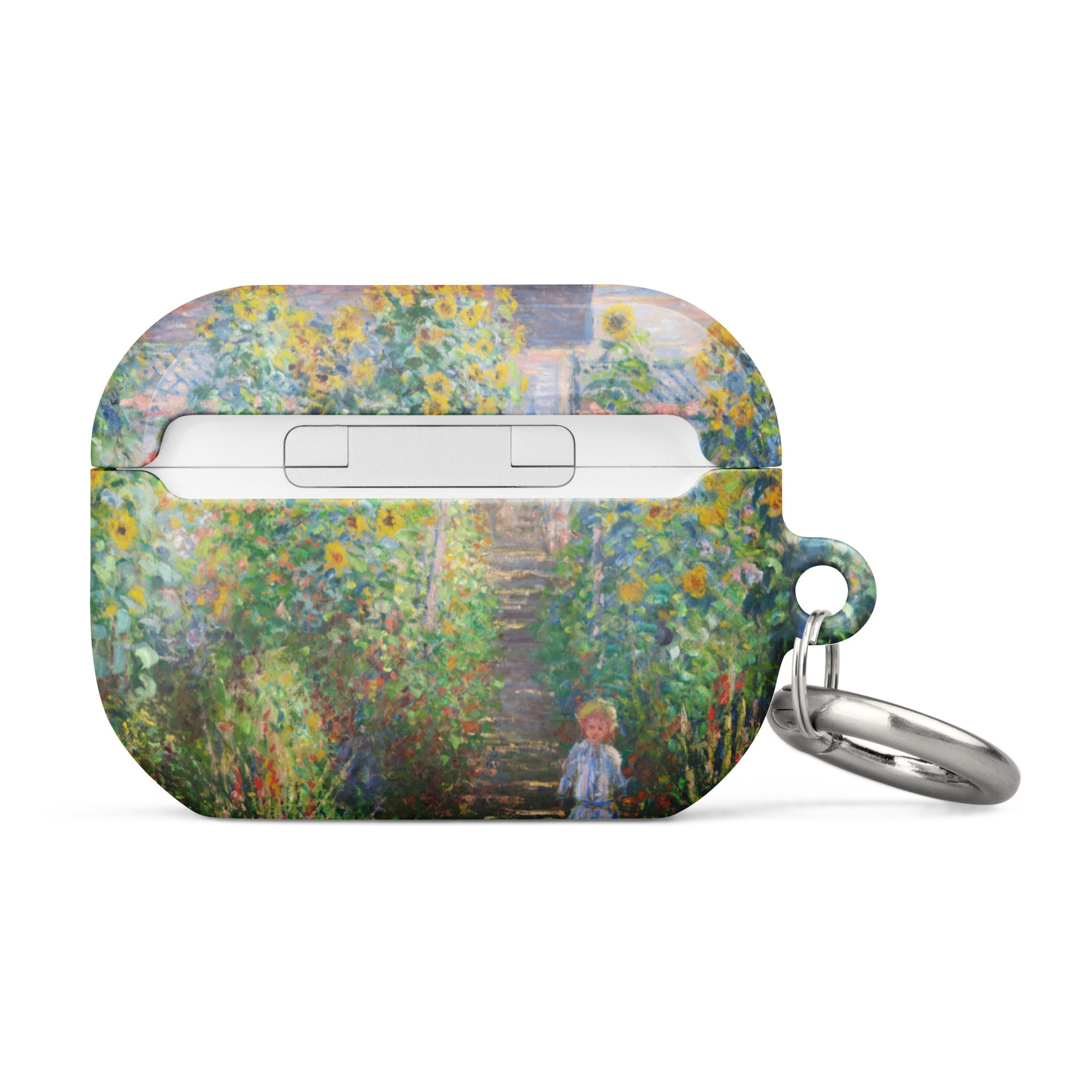 Claude Monet 'The Artist's Garden at Vétheuil' Famous Painting AirPods® Case | Premium Art Case for AirPods®