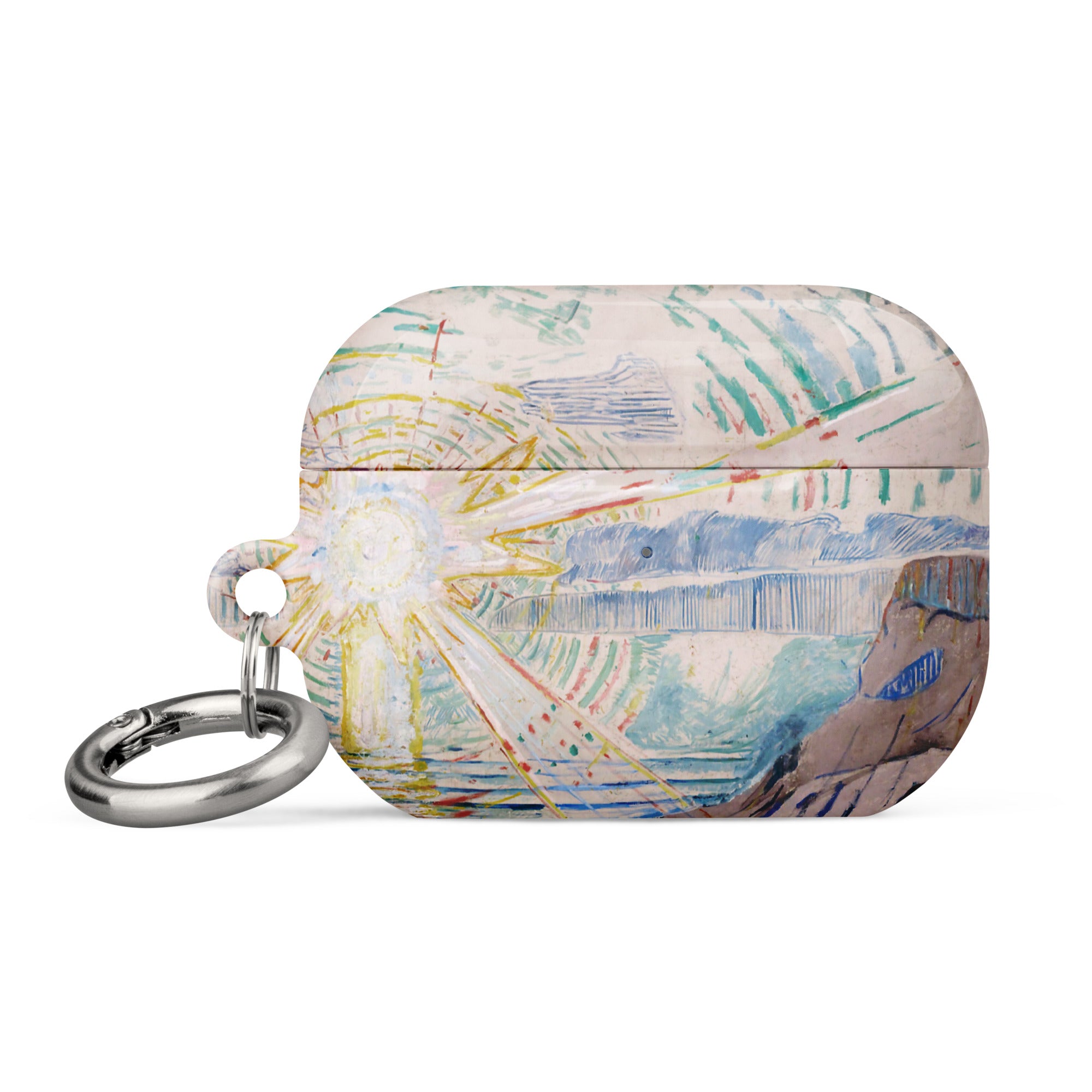 Edvard Munch 'The Sun' Famous Painting AirPods® Case | Premium Art Case for AirPods®