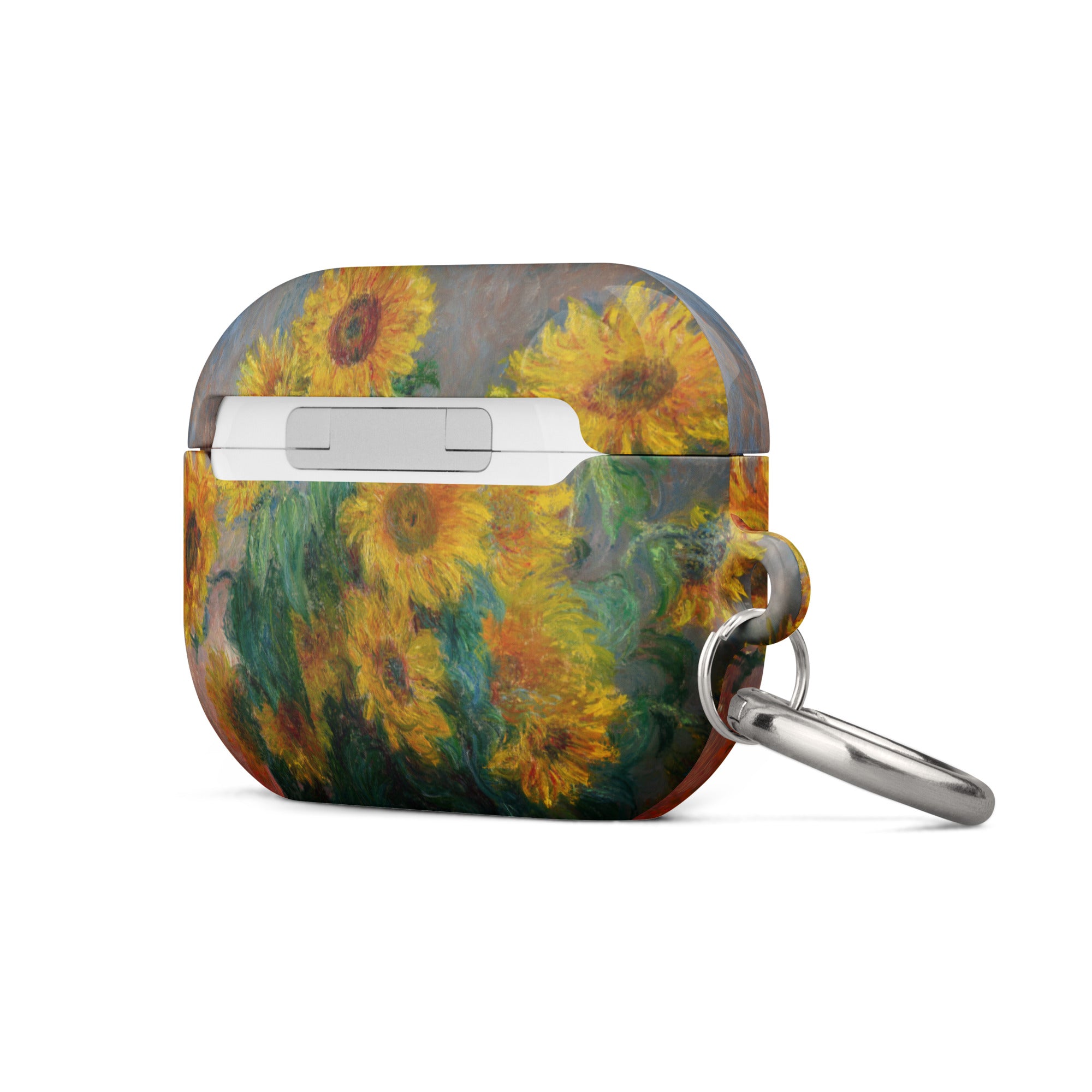 Claude Monet „Sonnenblumenstrauß“, berühmtes Gemälde, AirPods®-Hülle | Premium-Kunsthülle für AirPods® 
